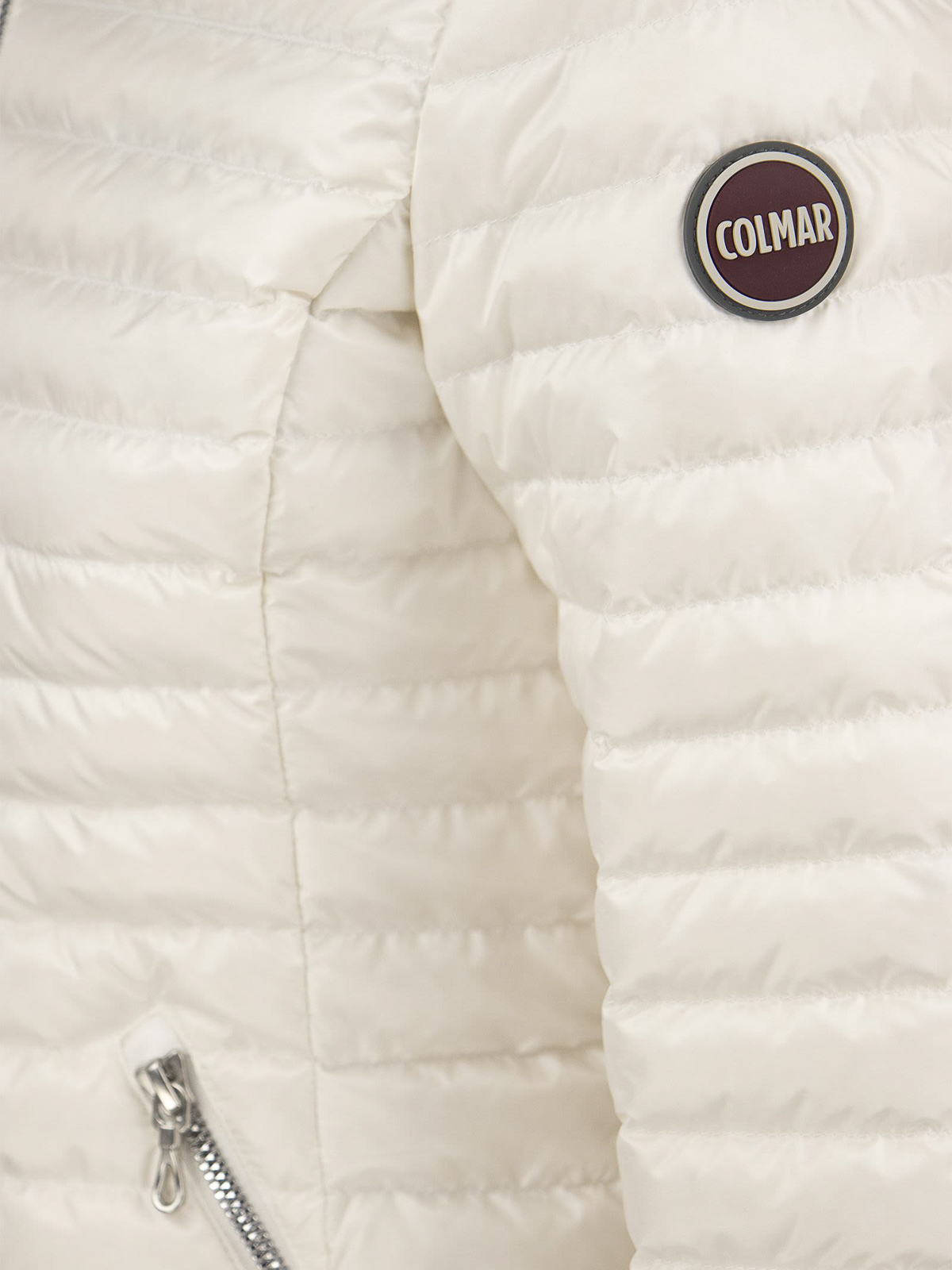 Shop Colmar Originals Punky Puffer Jacket In Blanco