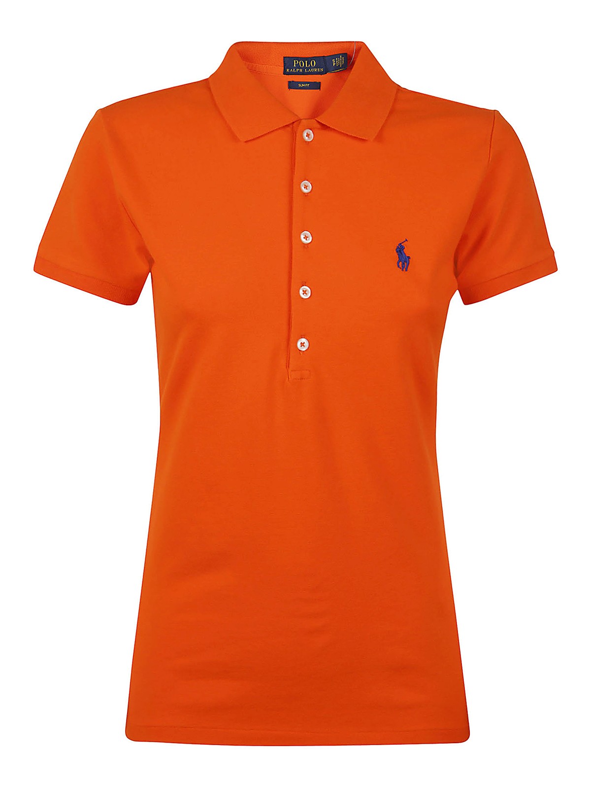 Shop Polo Ralph Lauren Short Sleeve Polo In Orange