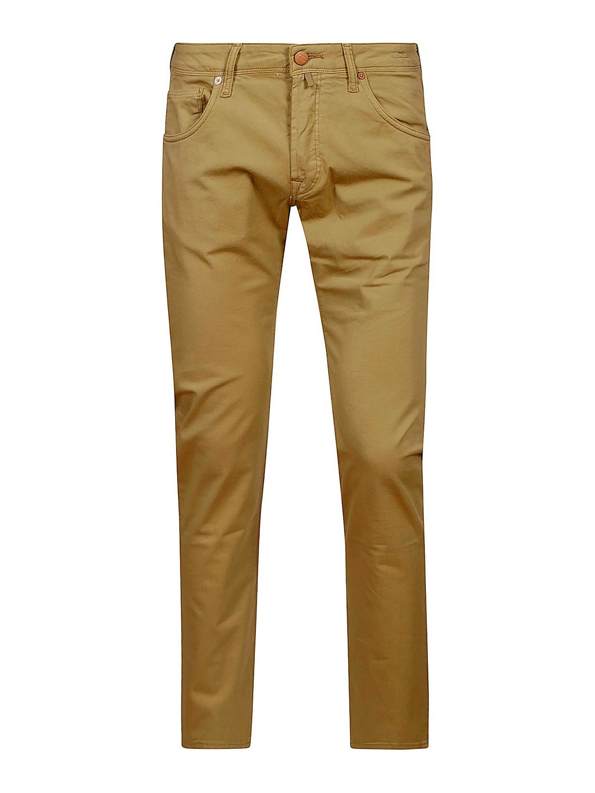 Incotex Jeans Style Trousers In Camel