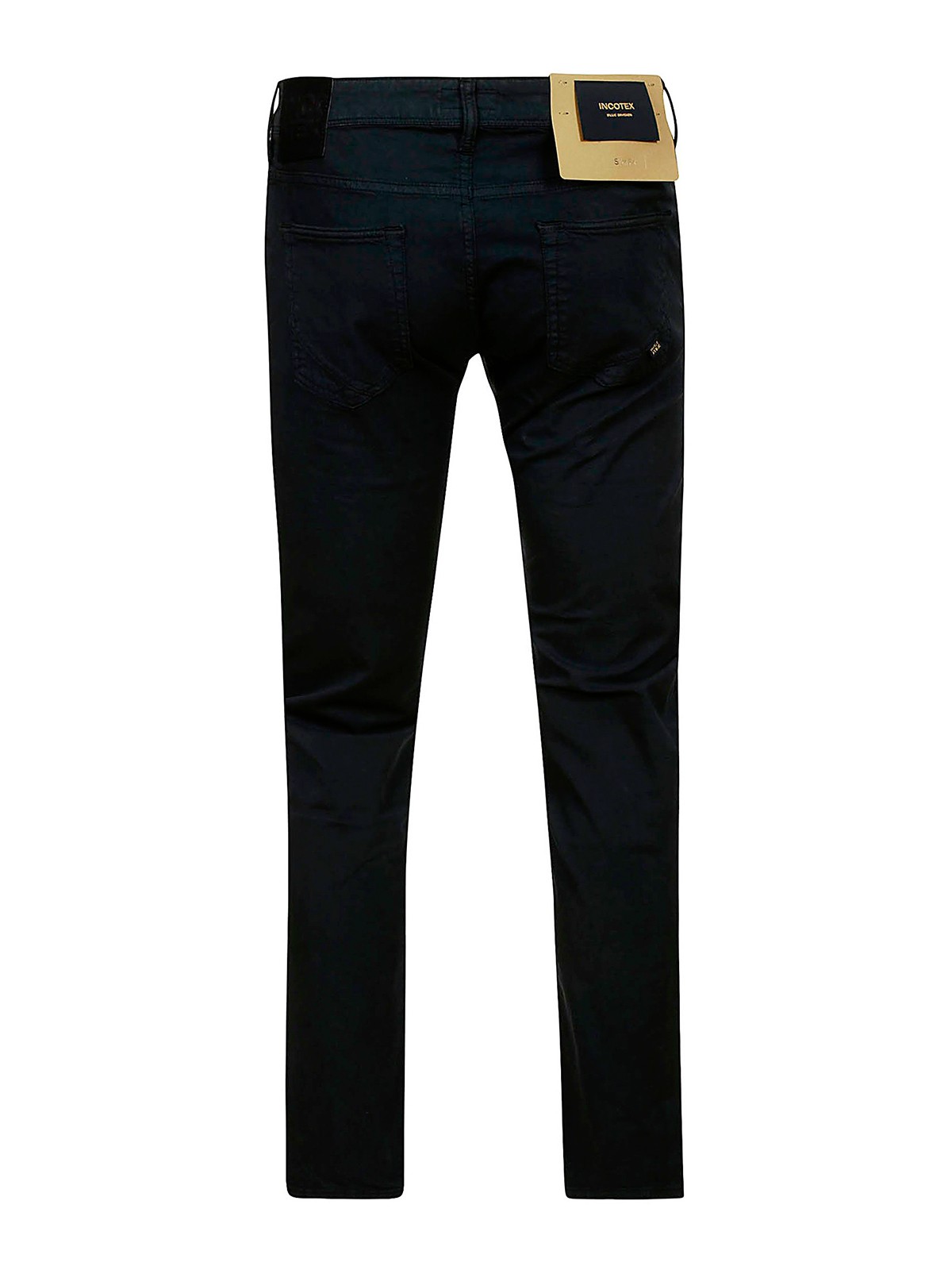 Shop Incotex Jeans Style Trousers In Blue