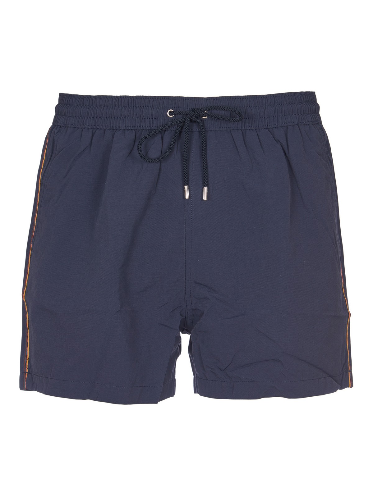 Paul Smith Swim Shorts With Side Stripes In Blue