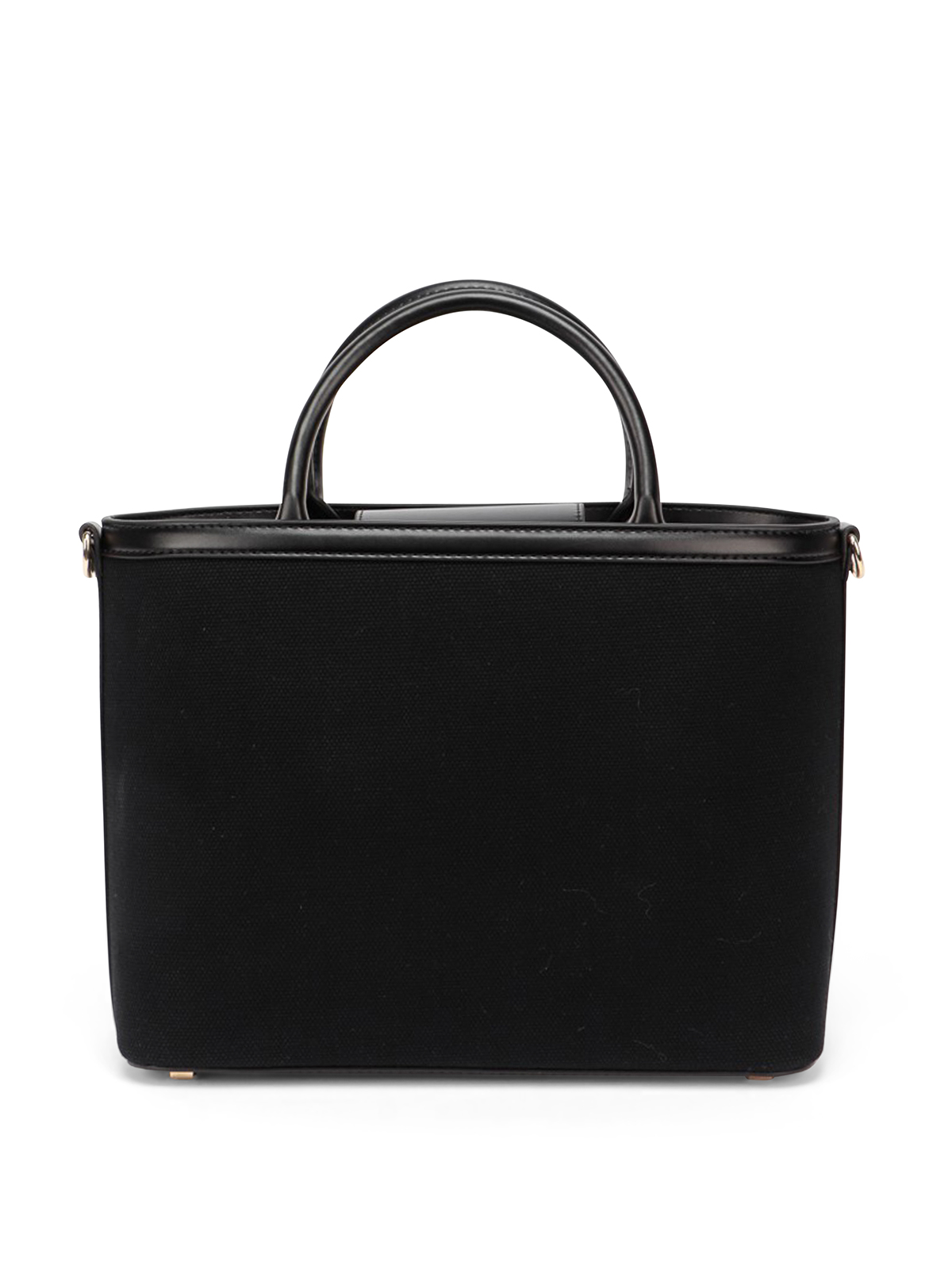 Elisabetta Franchi Branded tote - Black - Women | BS03A21E110