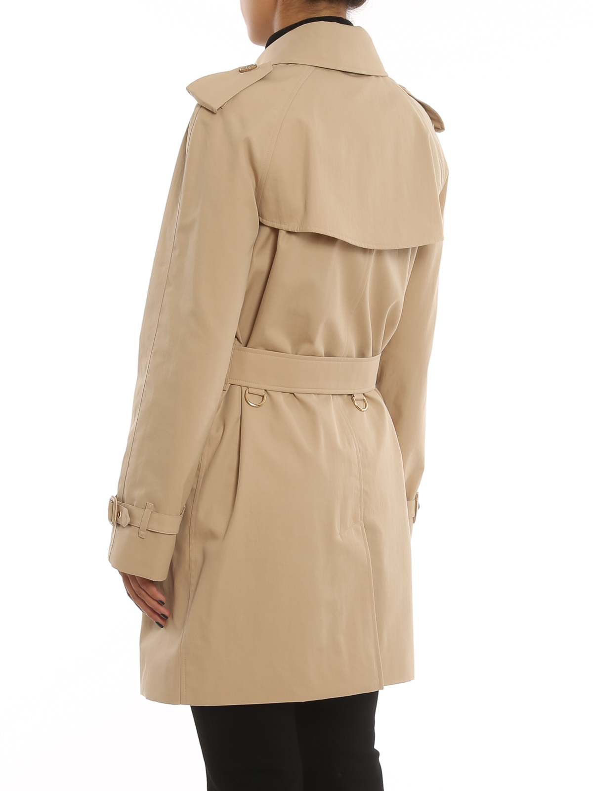【Sky】Burberry Waterlooトレンチコート 未着用 UK2 Sky】Burberry Waterlooトレンチコート 未着用 UK2 BURBERRY