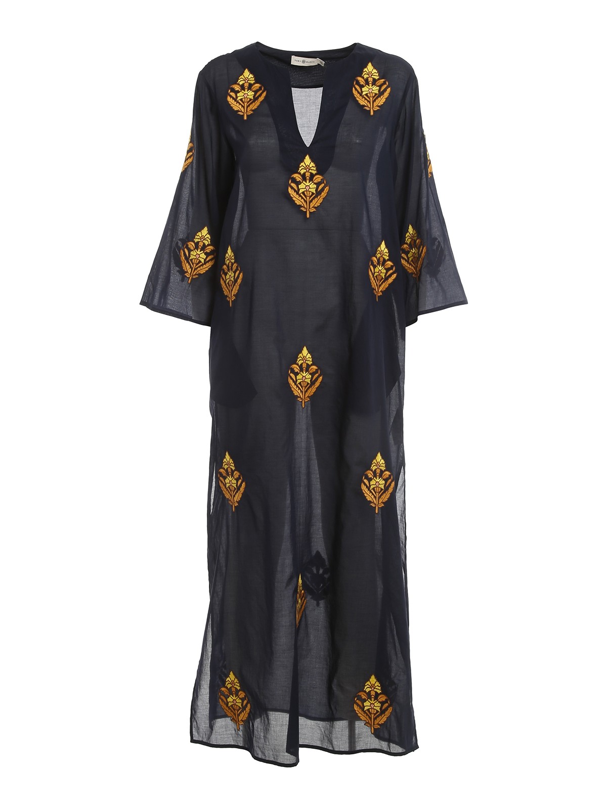 Maxi dresses Tory Burch - Embroidered caftan - 85290405