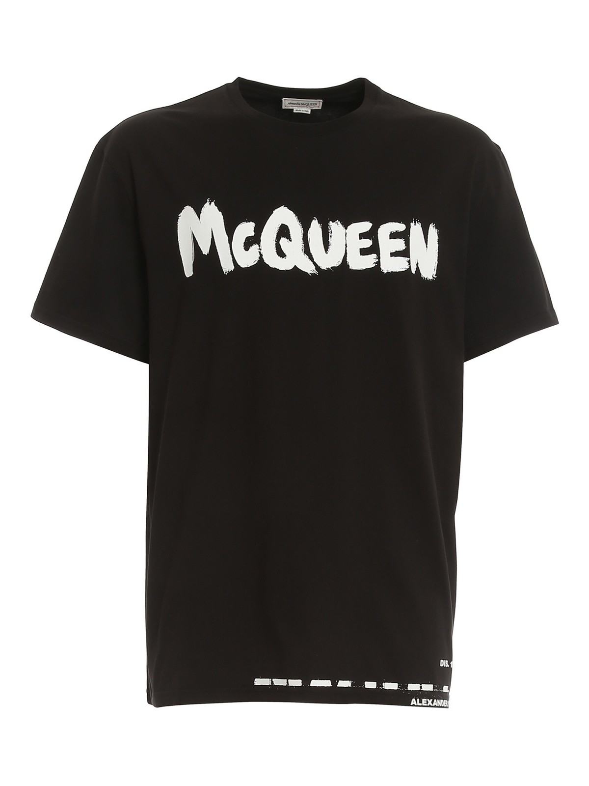 Alexander Mcqueen Printed T-shirt In Negro