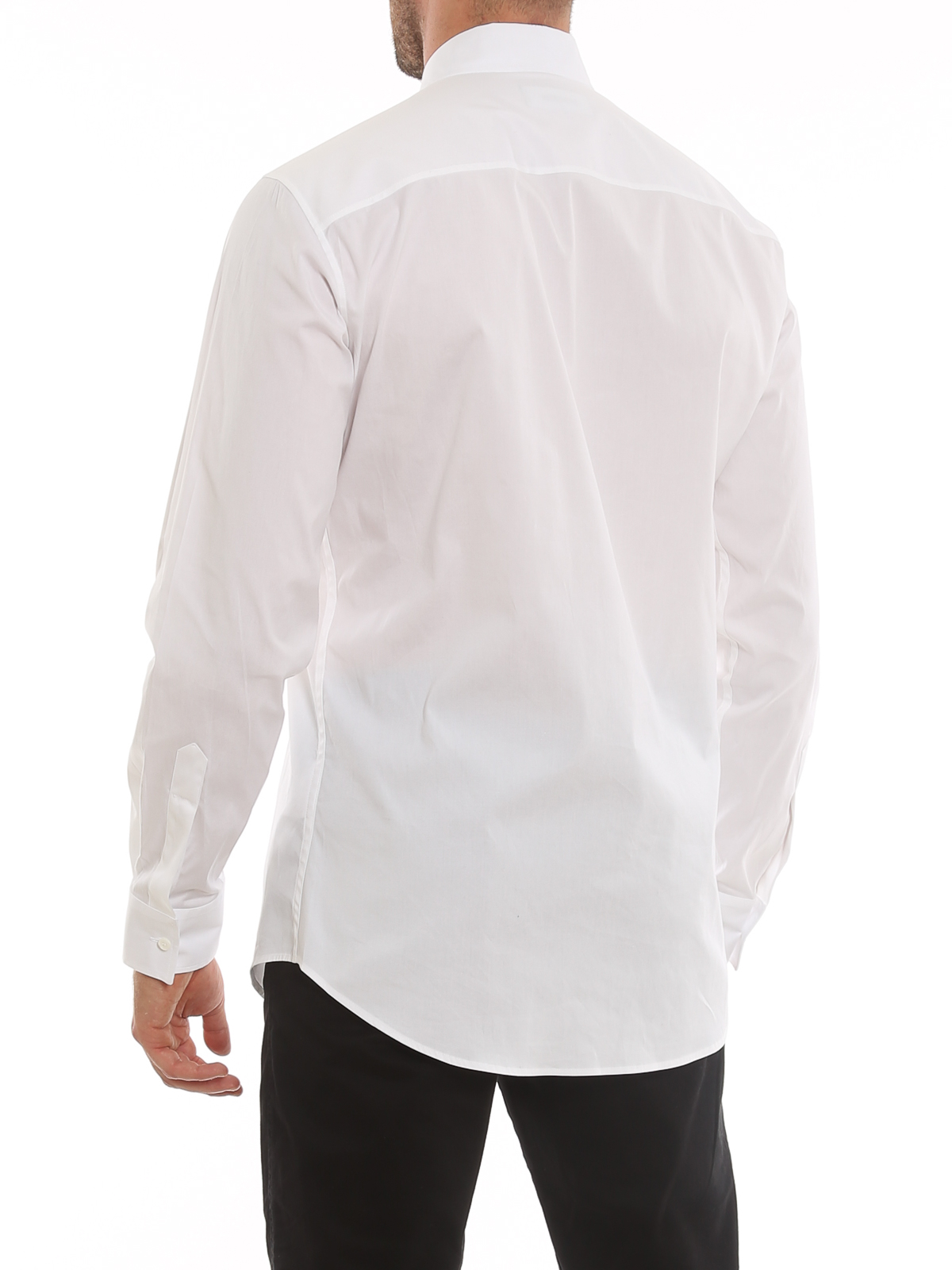 Shop Dsquared2 Camisa - Relaxed Dan In Blanco