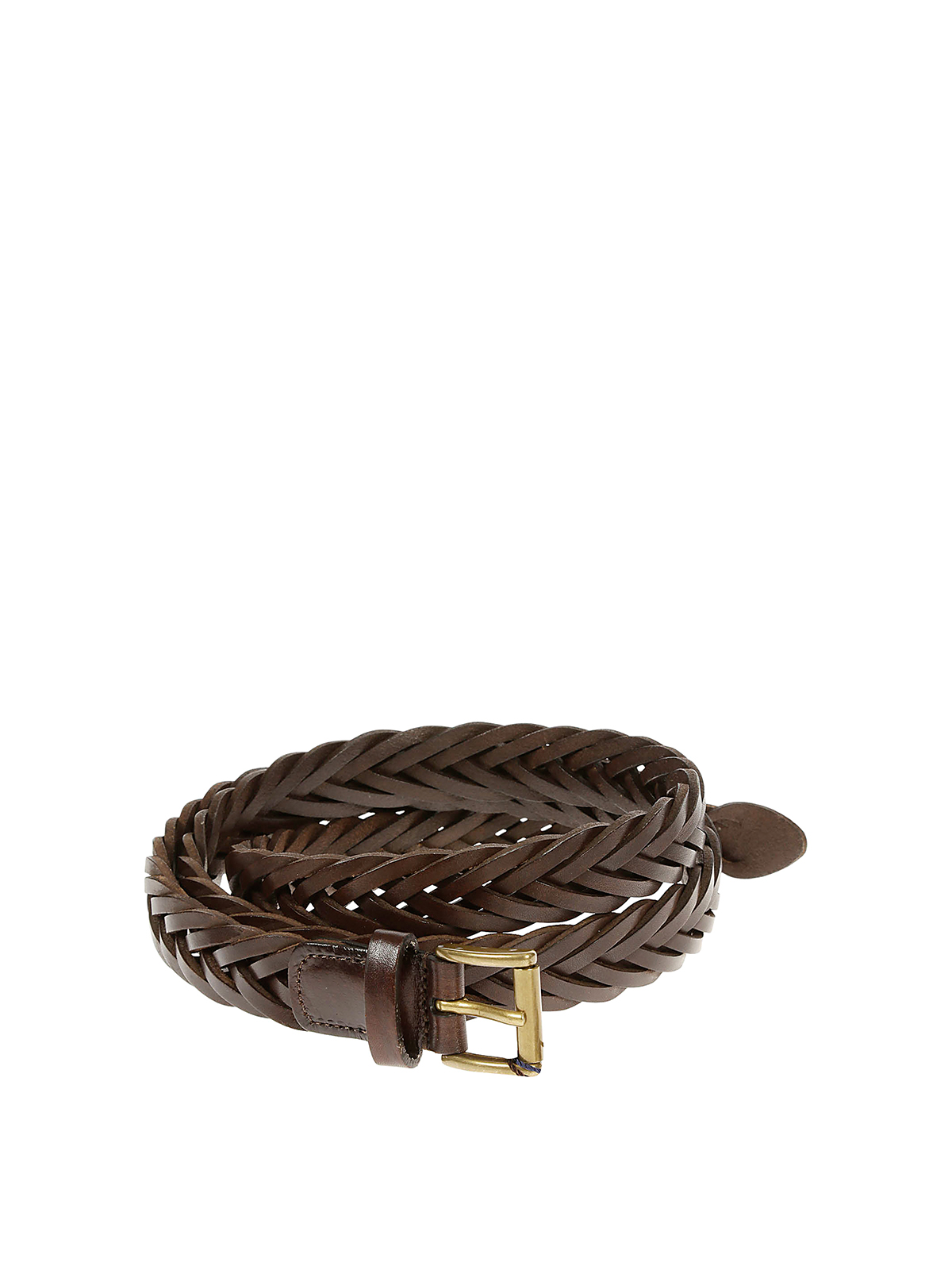 ANDERSON'S Woven leather belt