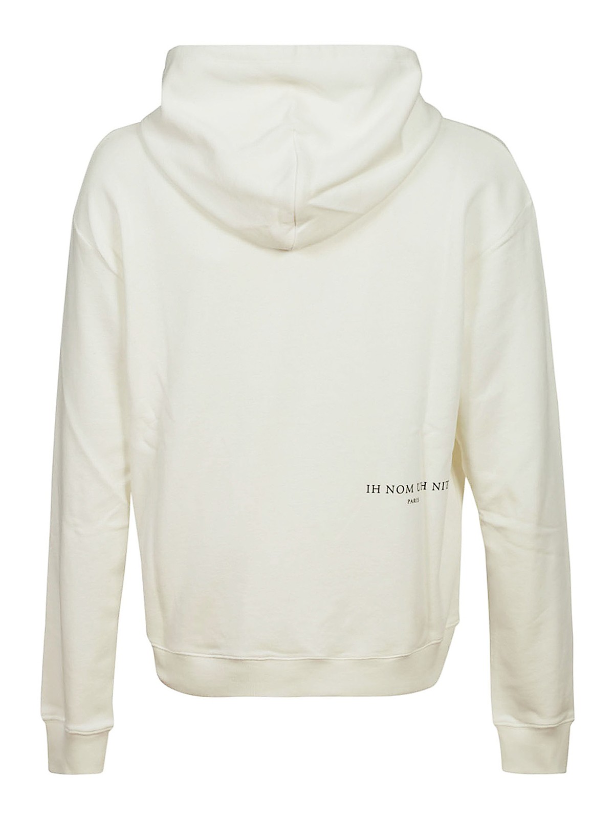 Ih Nom Uh Nit Printed hoodie - White - Men | NUS22263081