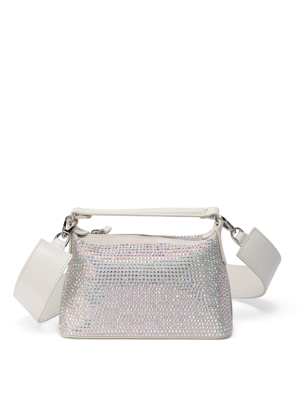 トートバッグ LIU JO MINI HOBO BAG WITH RHINESTONES Liu Jo Mini hobo bag rhinestones | The Fashion Square