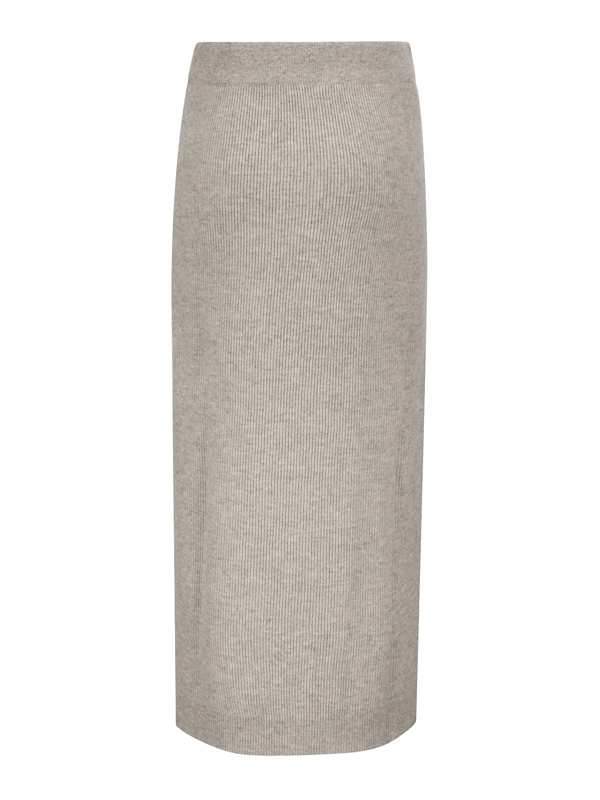 スカート Brunello Cucinelli Wool Blend Pencil Skirt Brunello Cucinelli Wool Blend Straight Pencil Skirt Zip