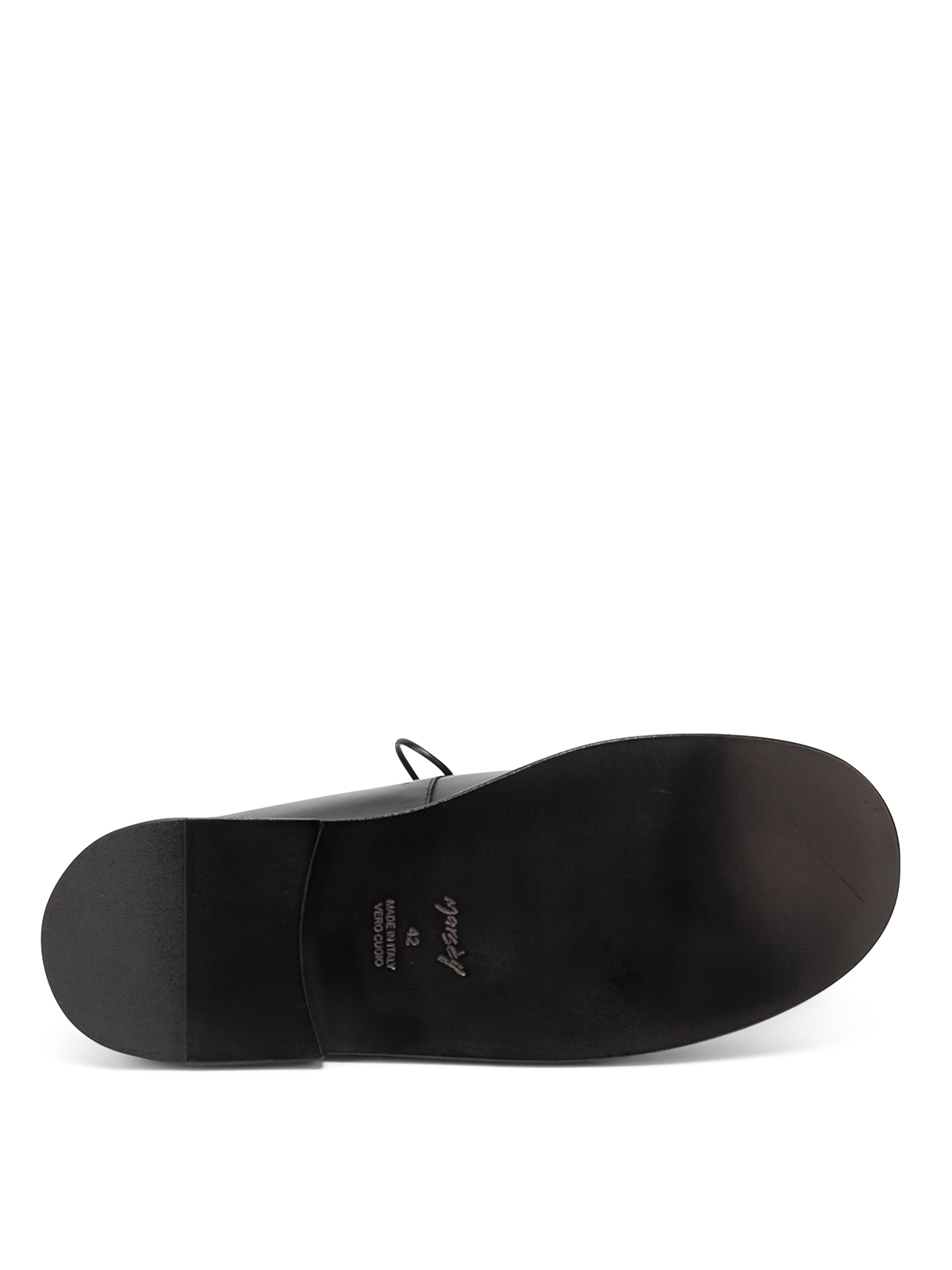 Shop Marsèll Zapatos Con Cordones - Nasello In Negro