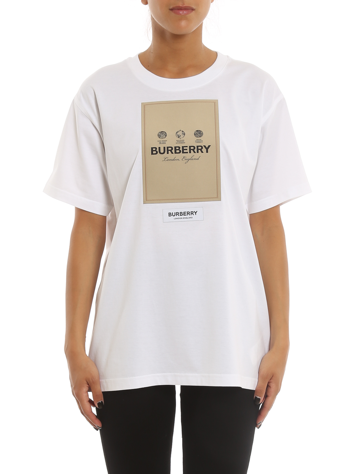 Burberry Carrick T-Shirt - White