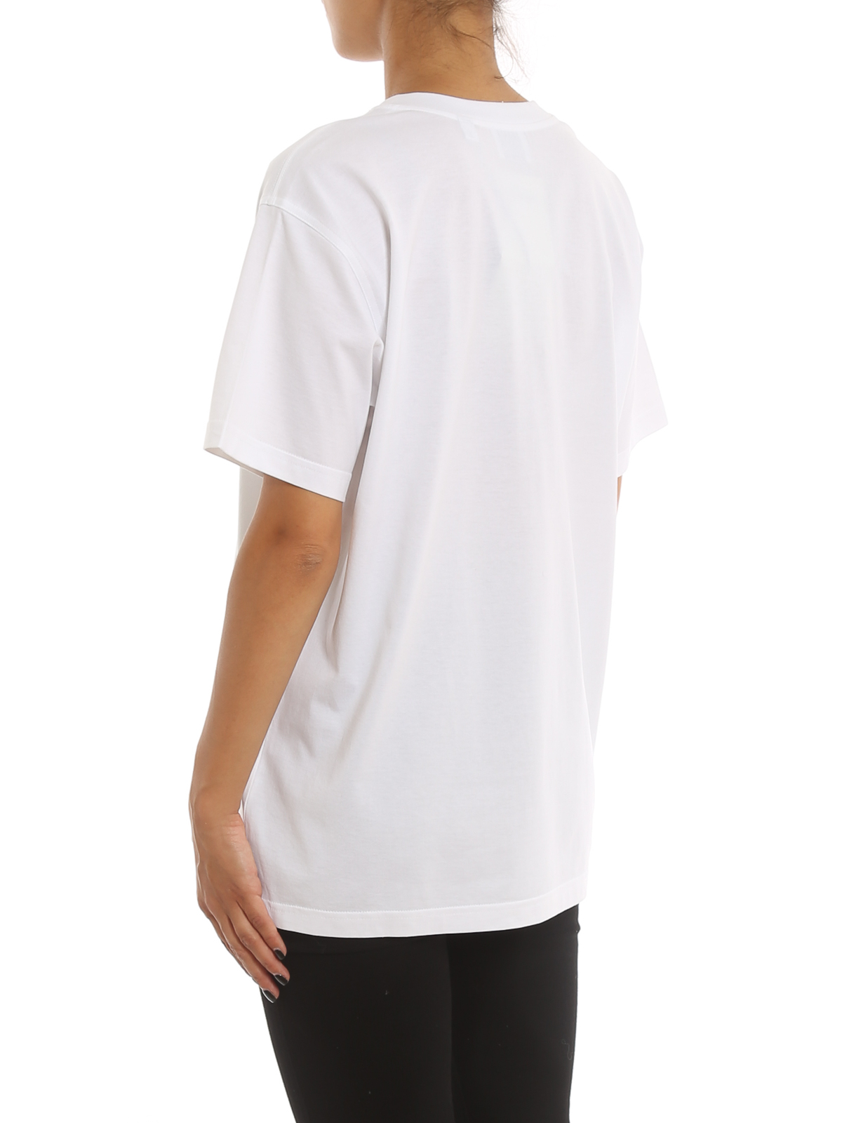 Burberry Carrick T-shirt - White - Women | 8056543 | thebs.com