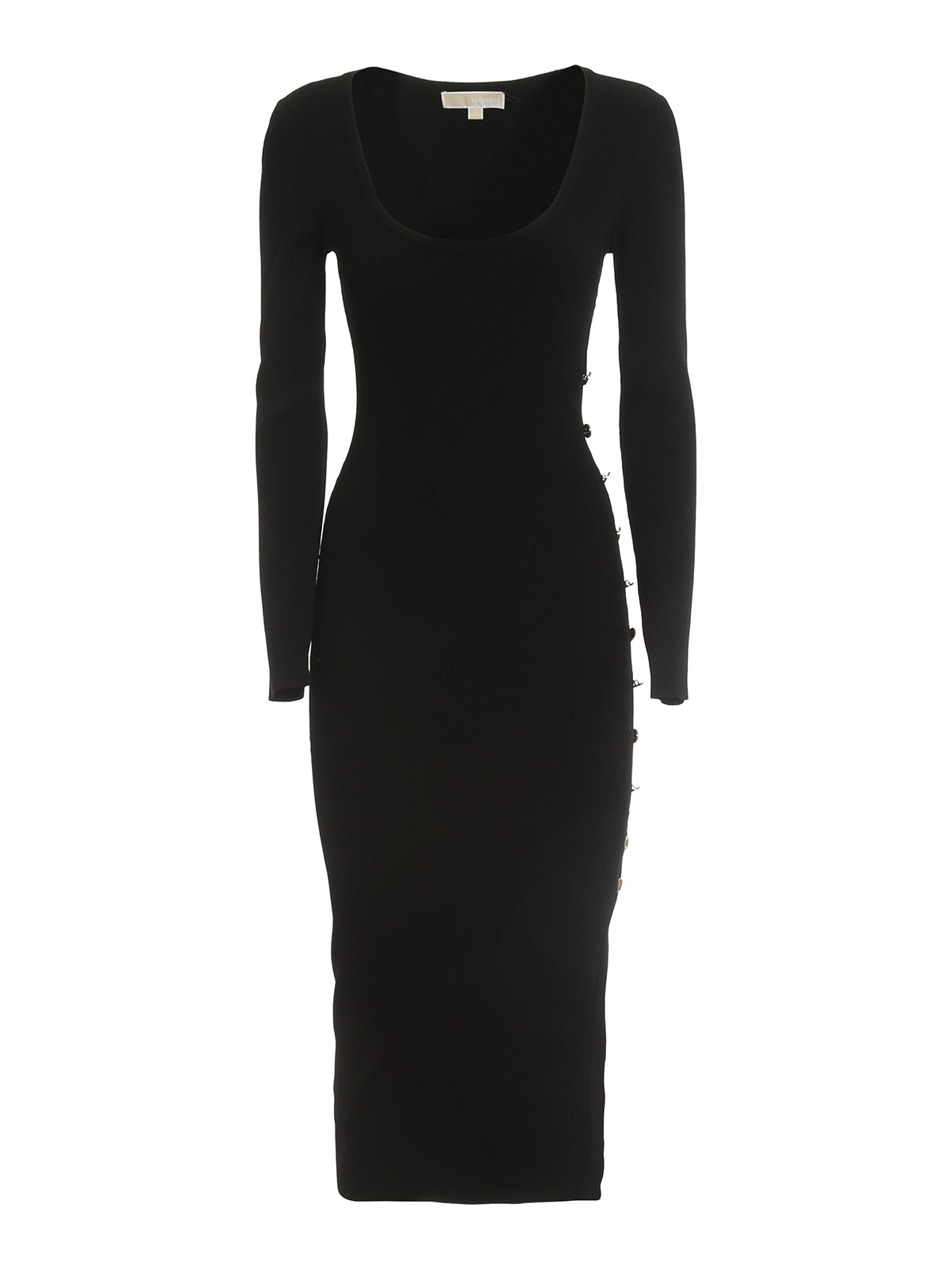 Michael Kors Viscose Dress In Black