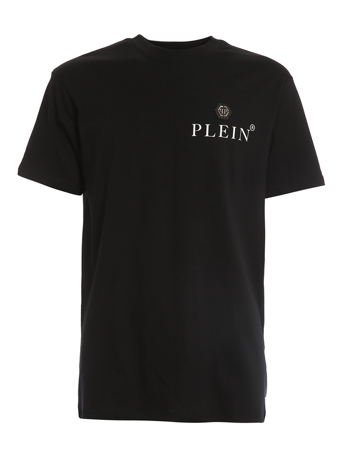 Shop Philipp Plein Hexagon T-shirt In Negro