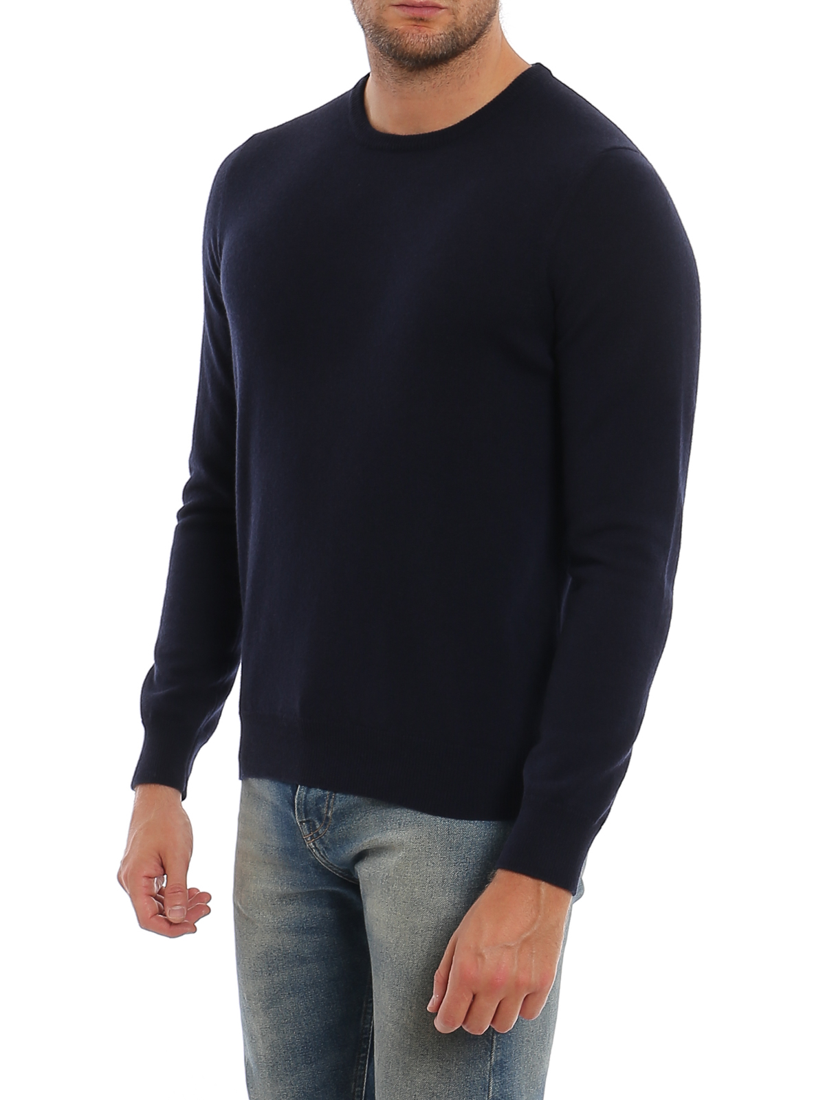 Shop Malo Cashmere Sweater In Azul