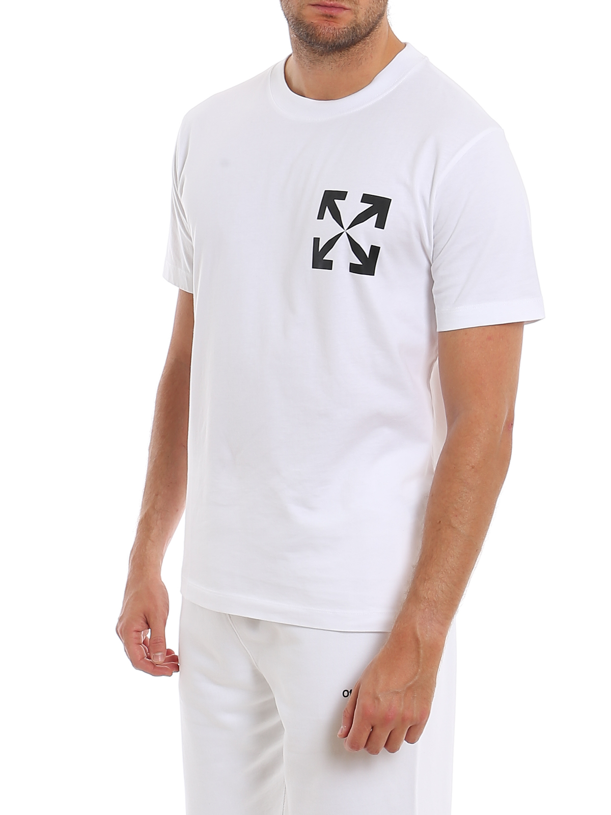 T-shirts Off-White - Logo print OMAA027C99JER0120110
