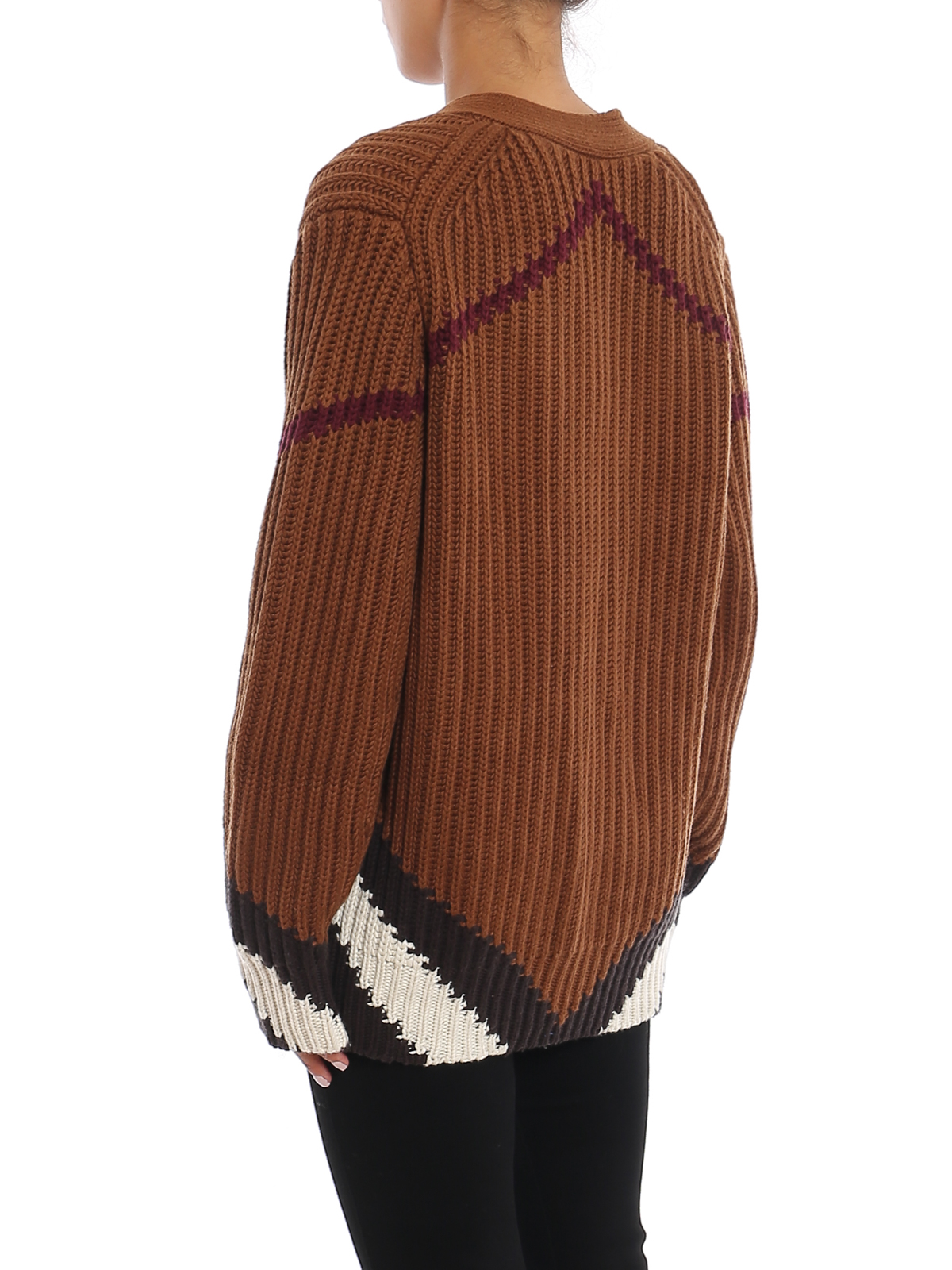 Burberry Karine cardigan - Brown - Women | 8055730 | thebs.com
