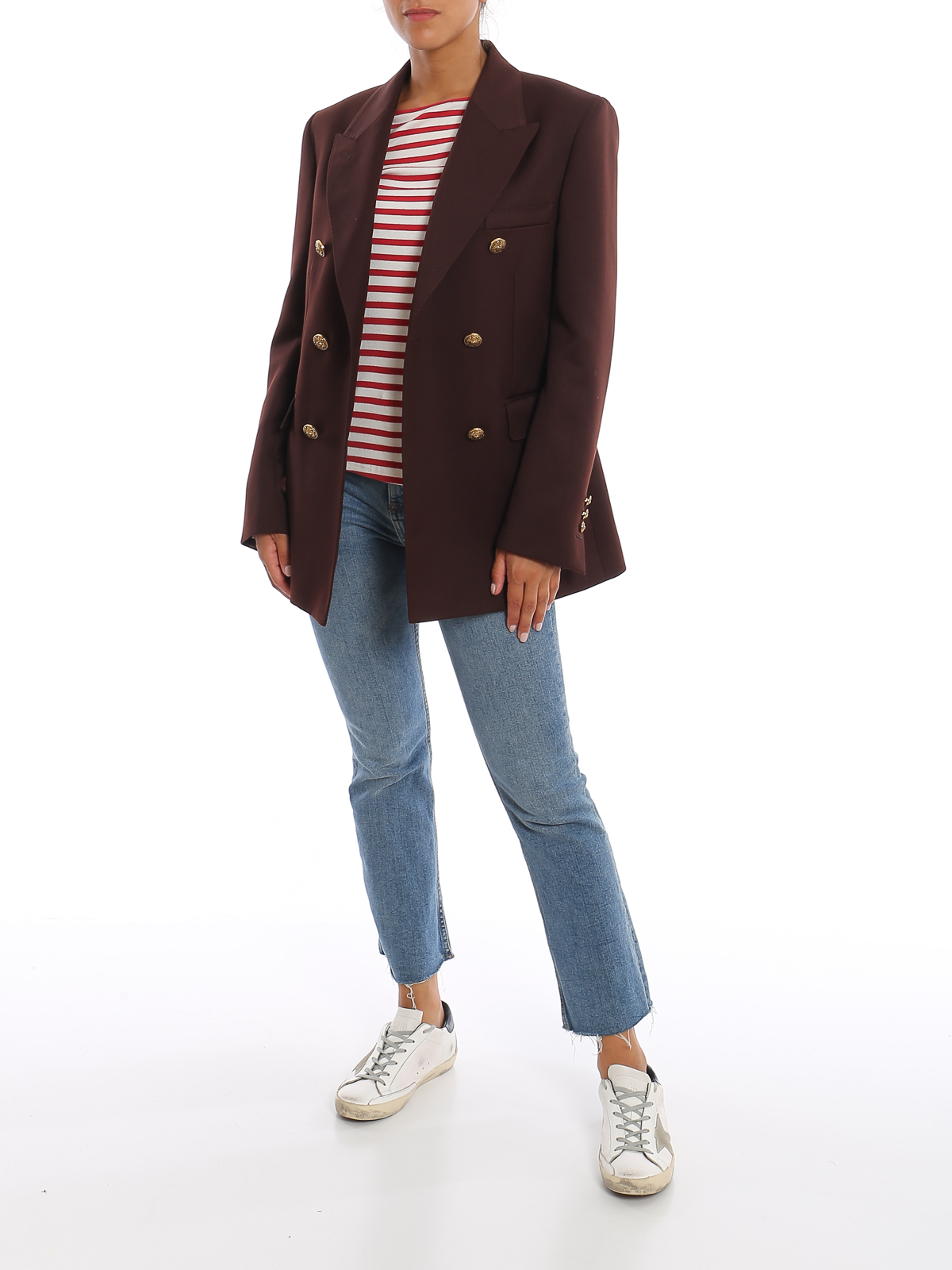 Golden Goose Diva double-breasted blazer | GWP00829P00069455429
