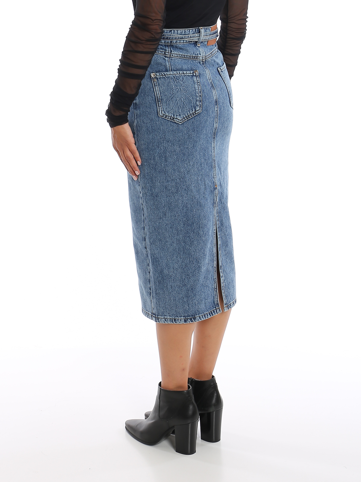 Pepe Jeans Denim Mini Skirt Sz 29 - Etsy