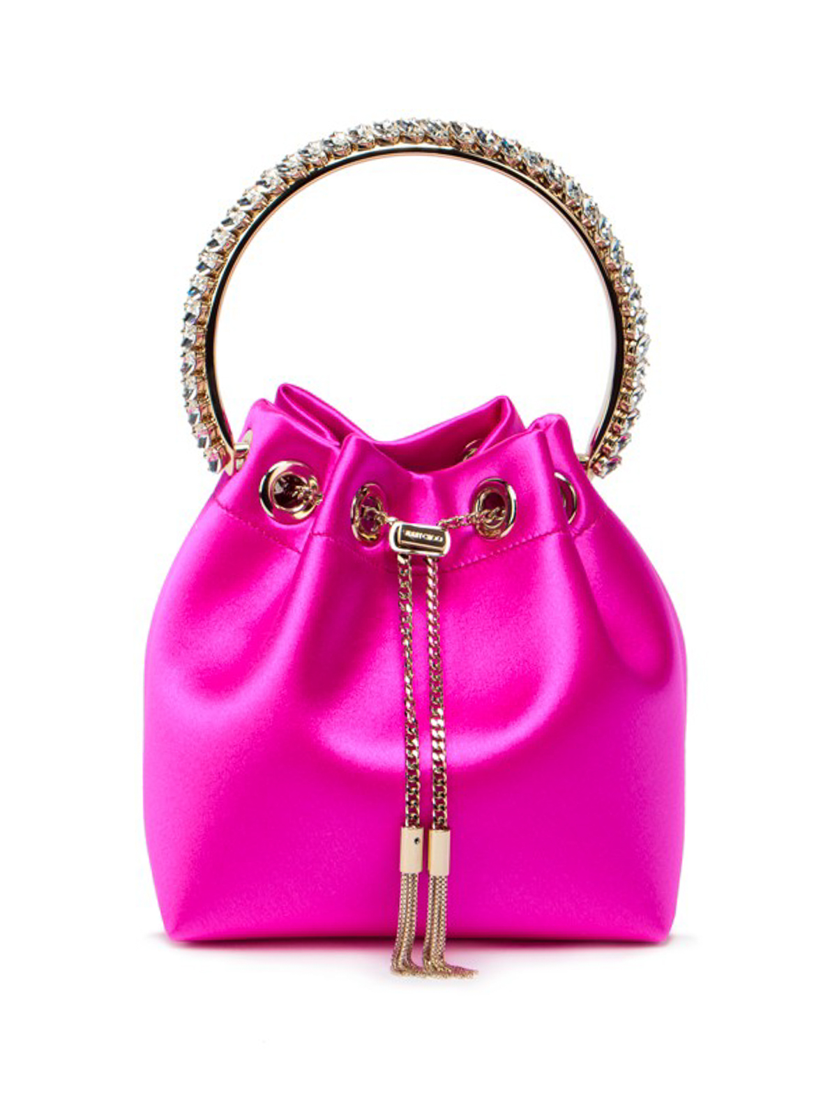 JIMMY CHOO ピンク かごバッグ JIMMY CHOO ピンク かごバッグ JIMMY