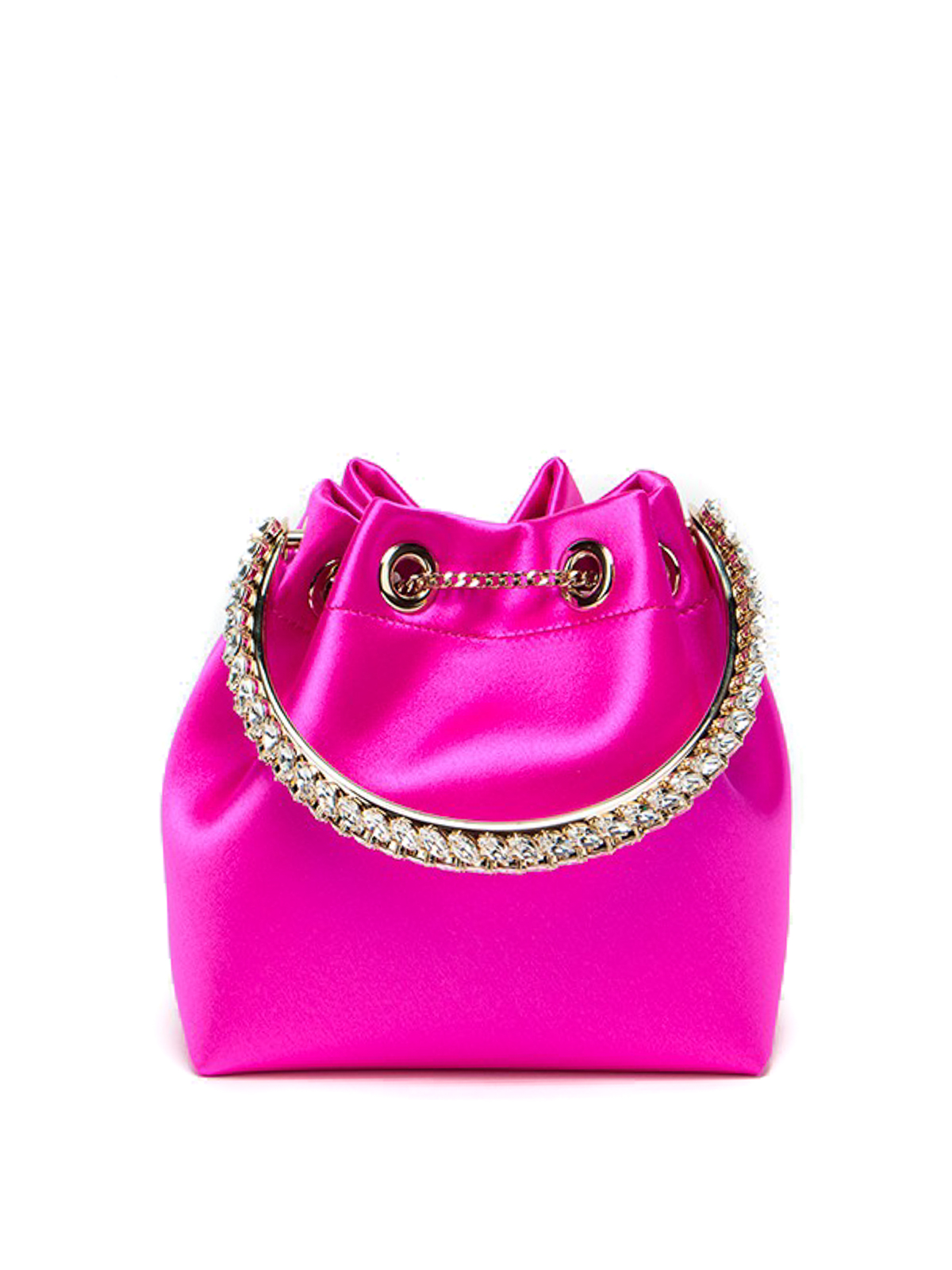 Jimmy Choo Bon Bon bag - Fuchsia - Women | BONBONVKMFUCHSIA