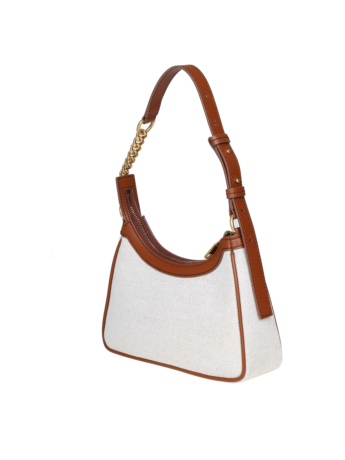 Balmain B-army 26 bag in canvas and leather | YN1BT743TCFNGEM