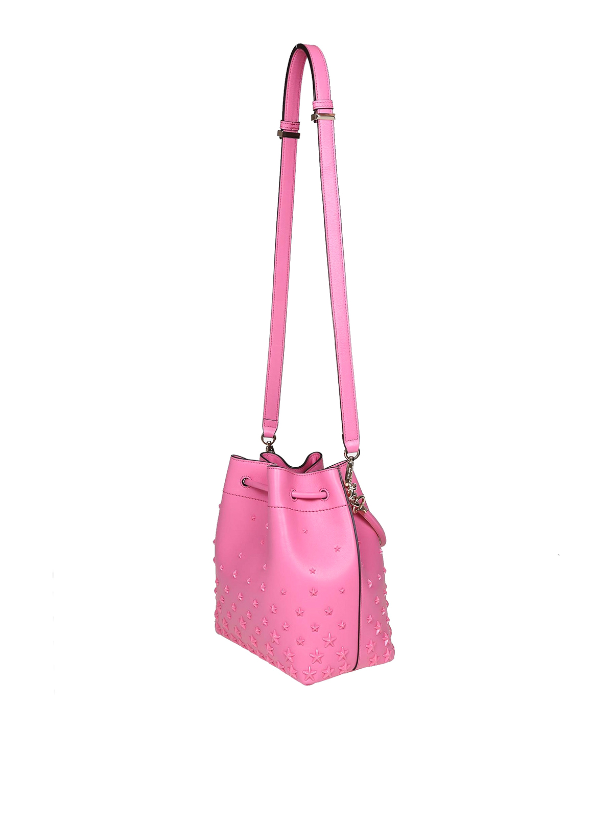 Jimmy Choo バケットバッグ - ピンク|BONBONBUCKETAOR