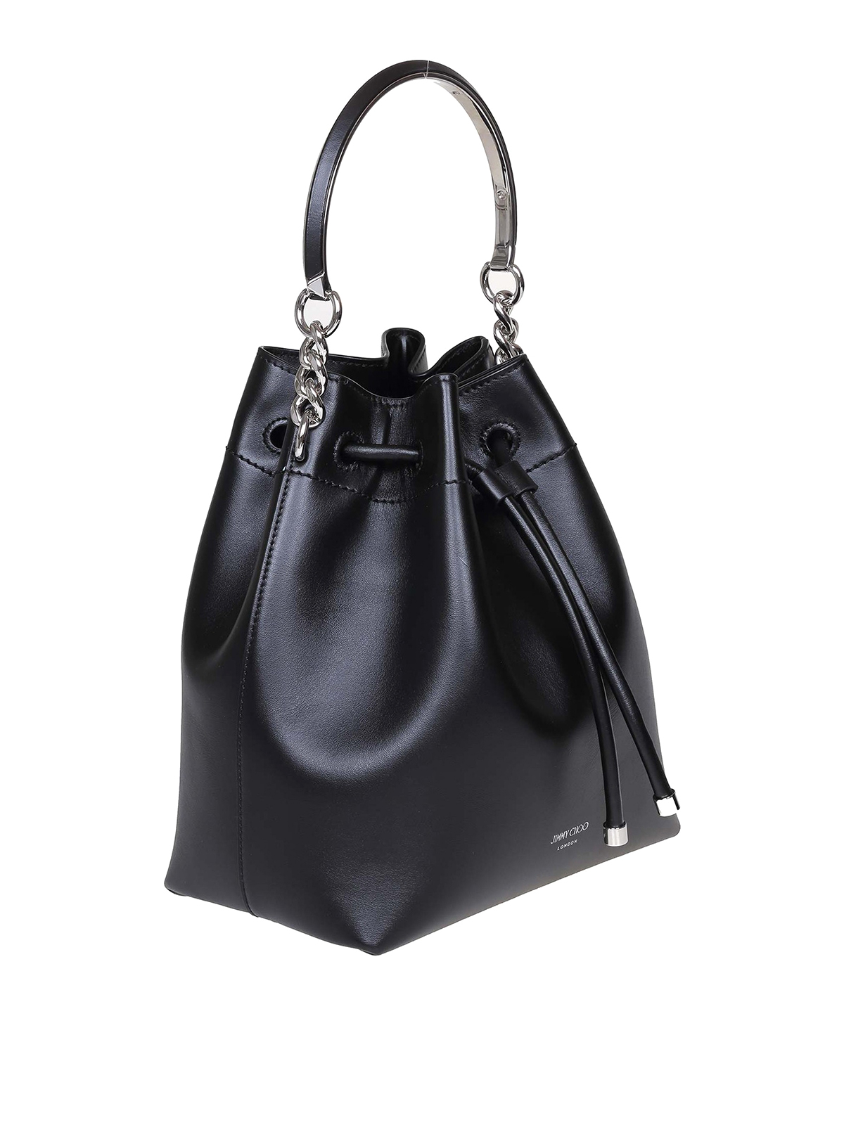 Jimmy Choo バケットバッグ - 黒|BONBONHUTBLACK | THEBS