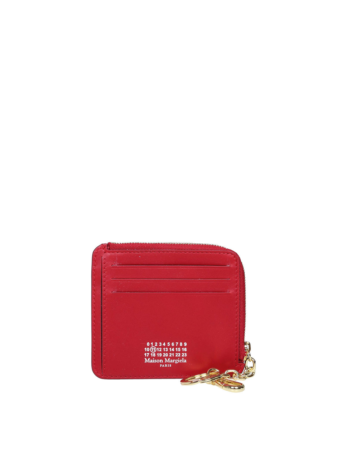 Maison Margiela Wallet With Red Key Ring