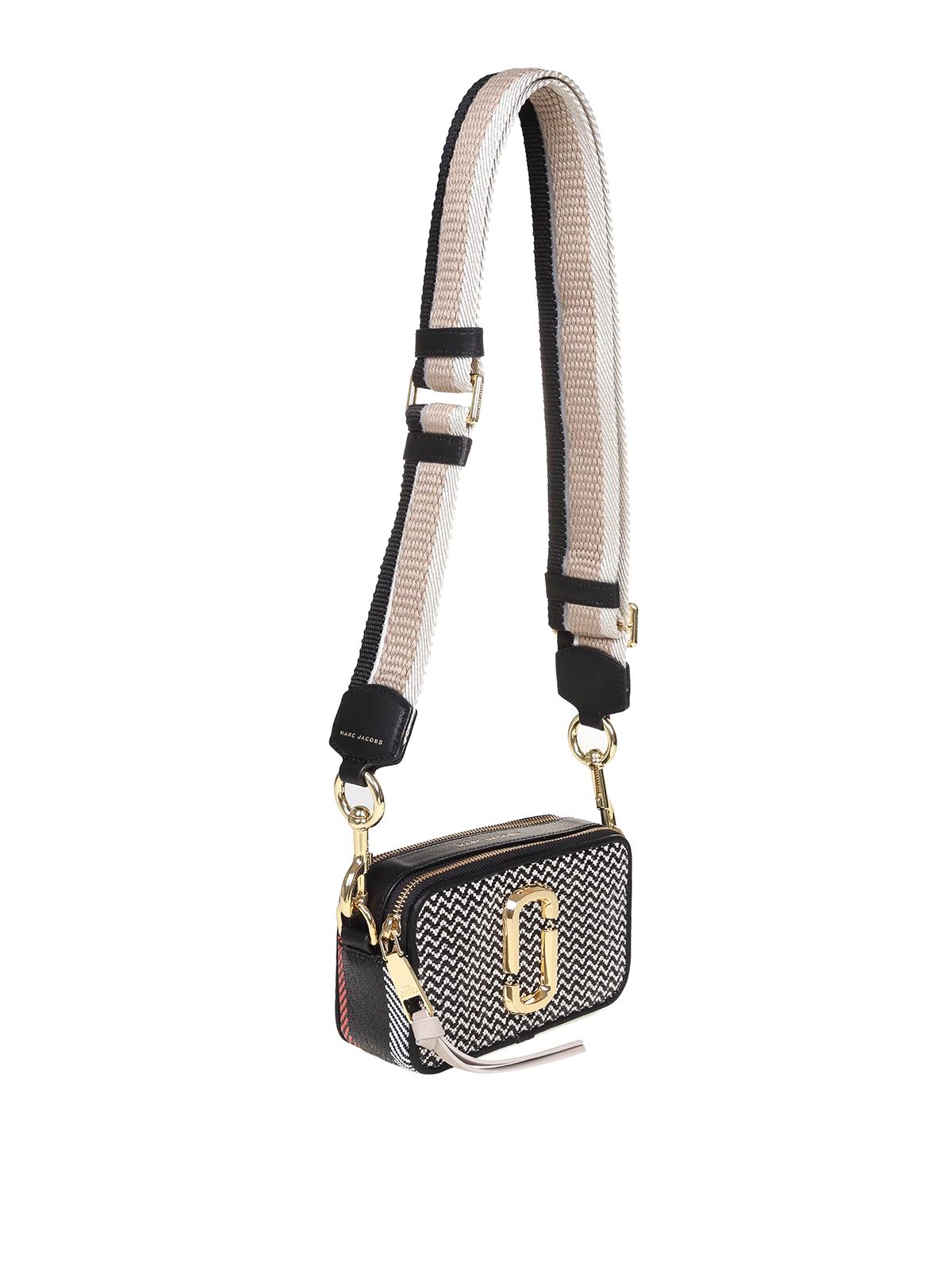 Marc Jacobs Woven Snapshot Crossbody Bag