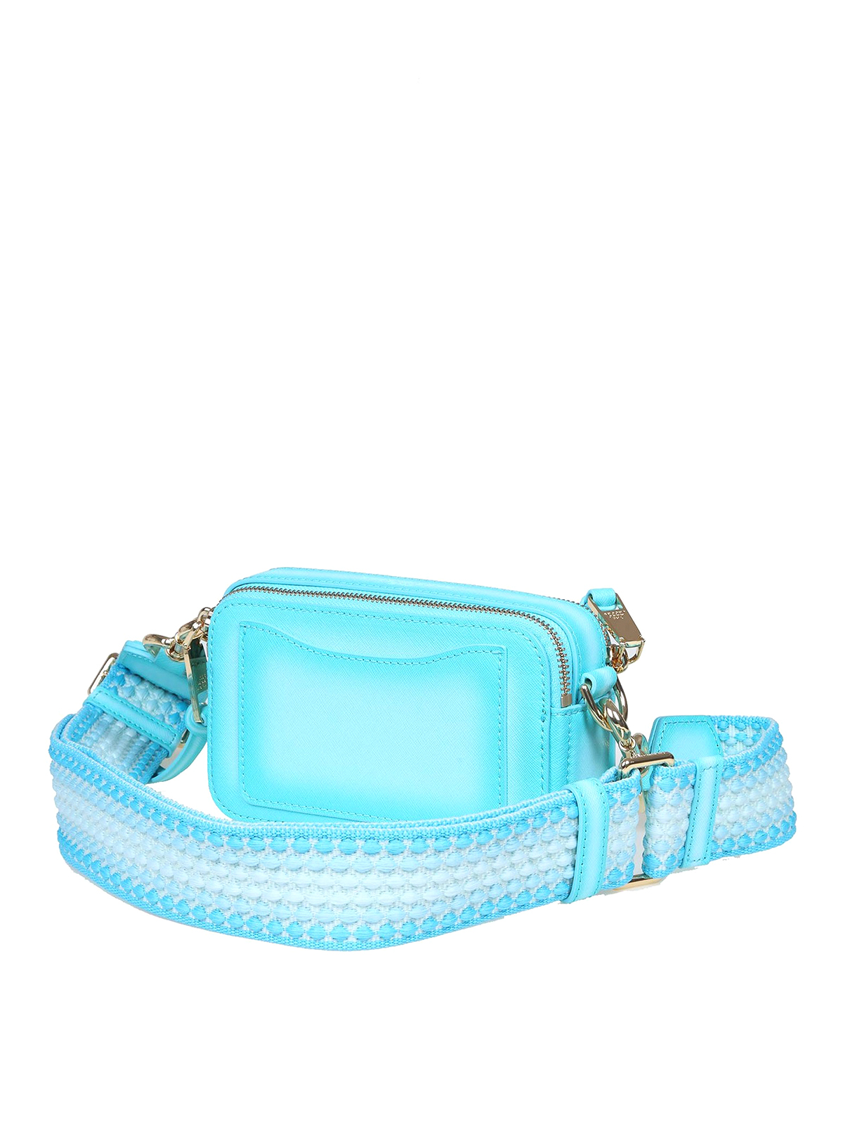 Marc Jacobs Snapshot camera bag Blue Leather Pony-style calfskin