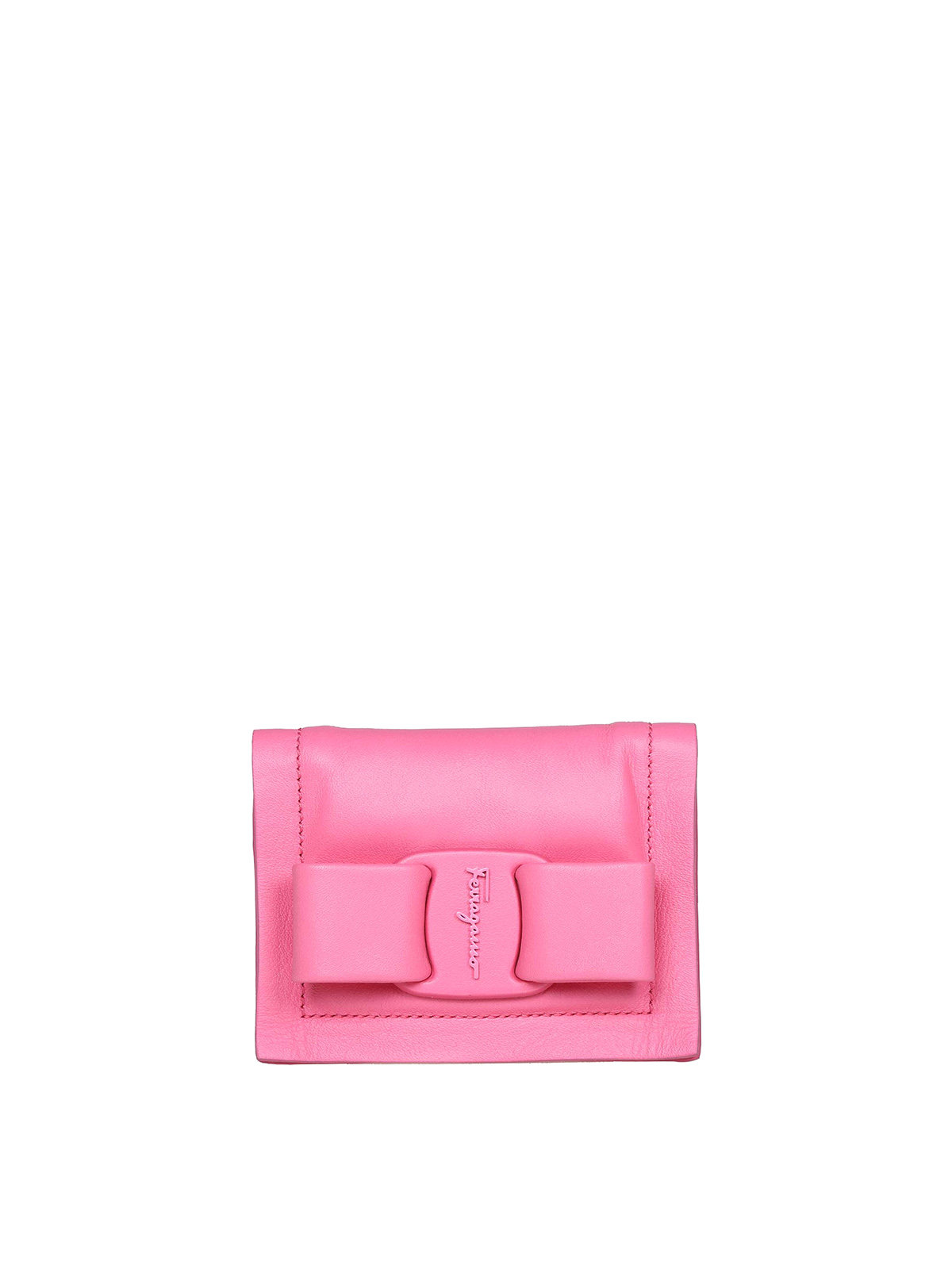Ferragamo 財布 - Viva Bow - ピンク - レディース|220295