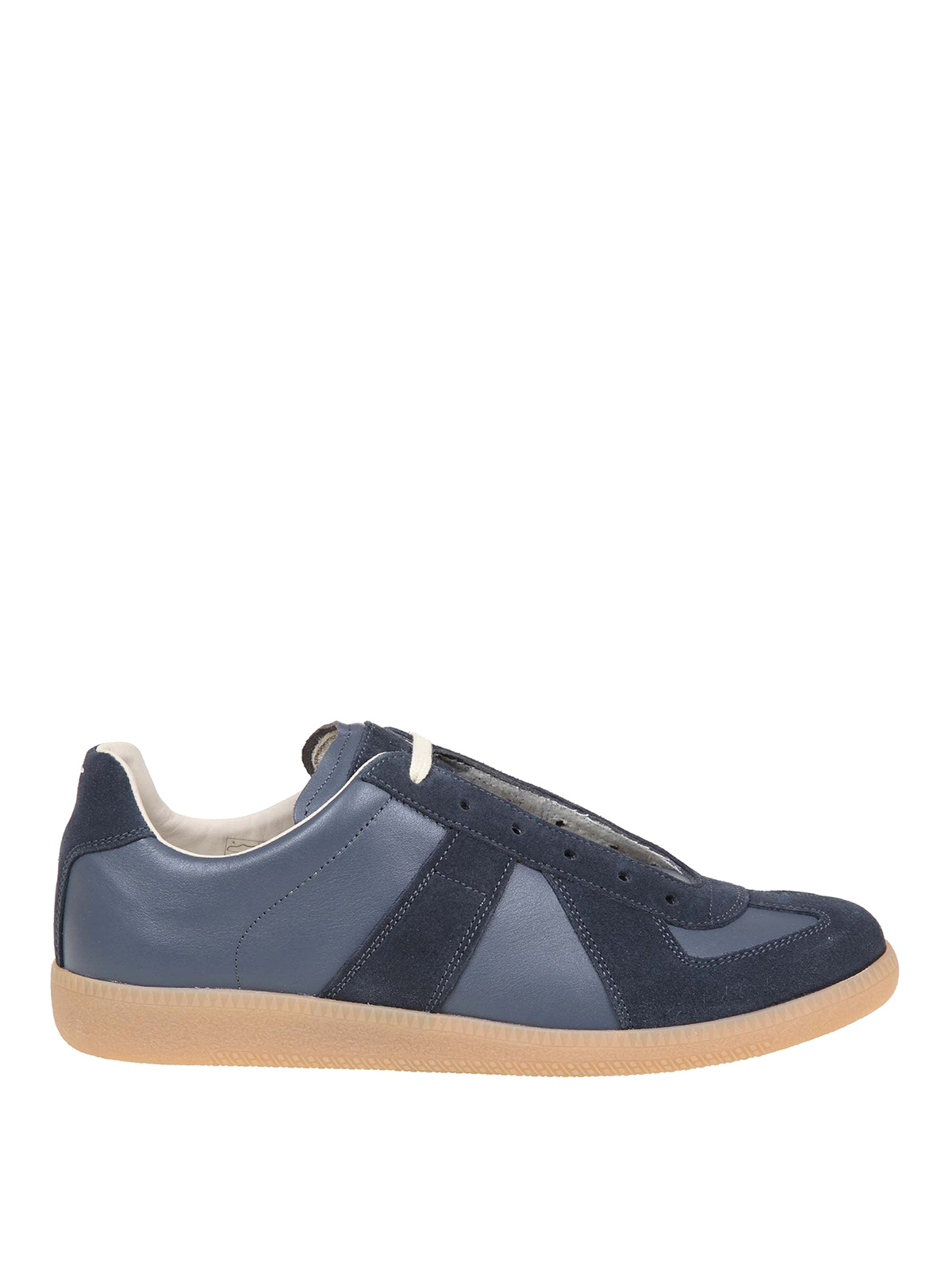 Maison Margiela Replica sneakers in leather and suede