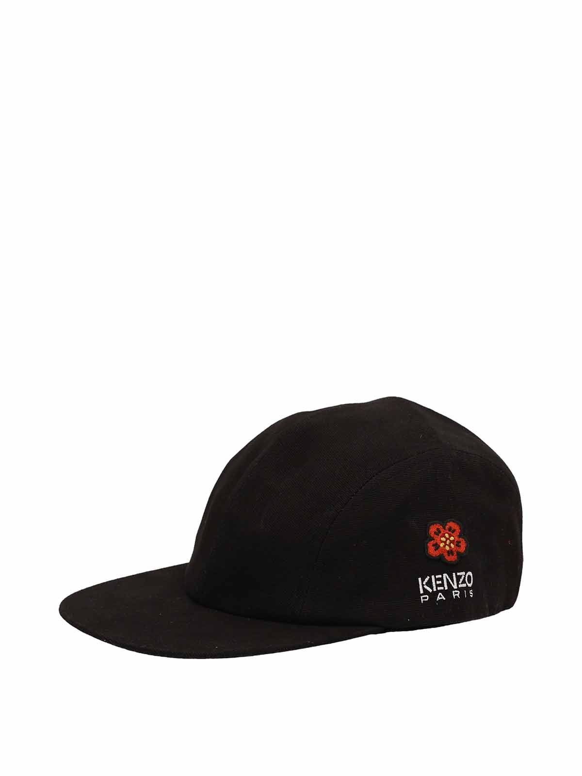 Shop Kenzo Flower Cap In Black