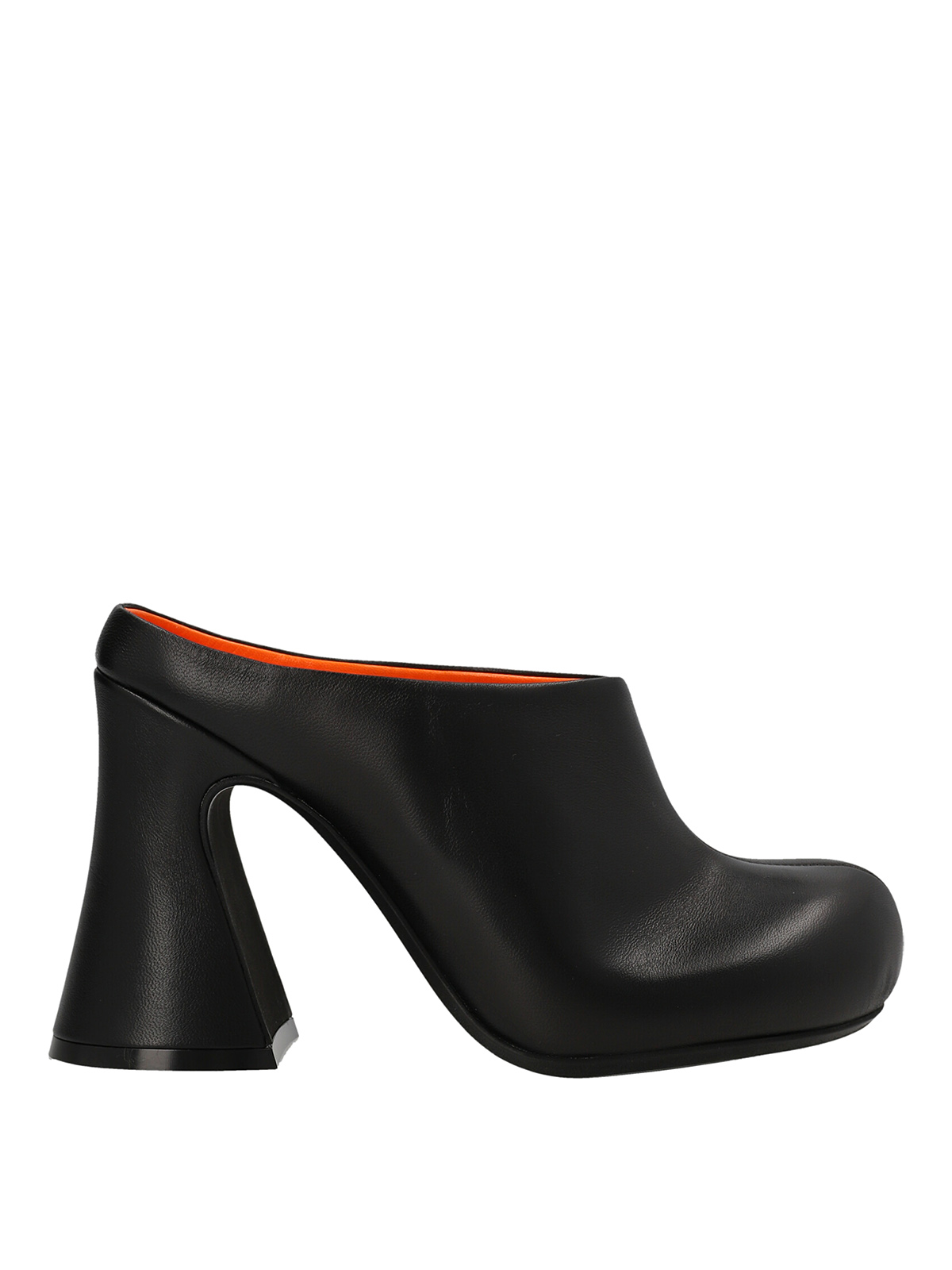 Marni Leather mules - Black - Women|SBMS007110P454500N99