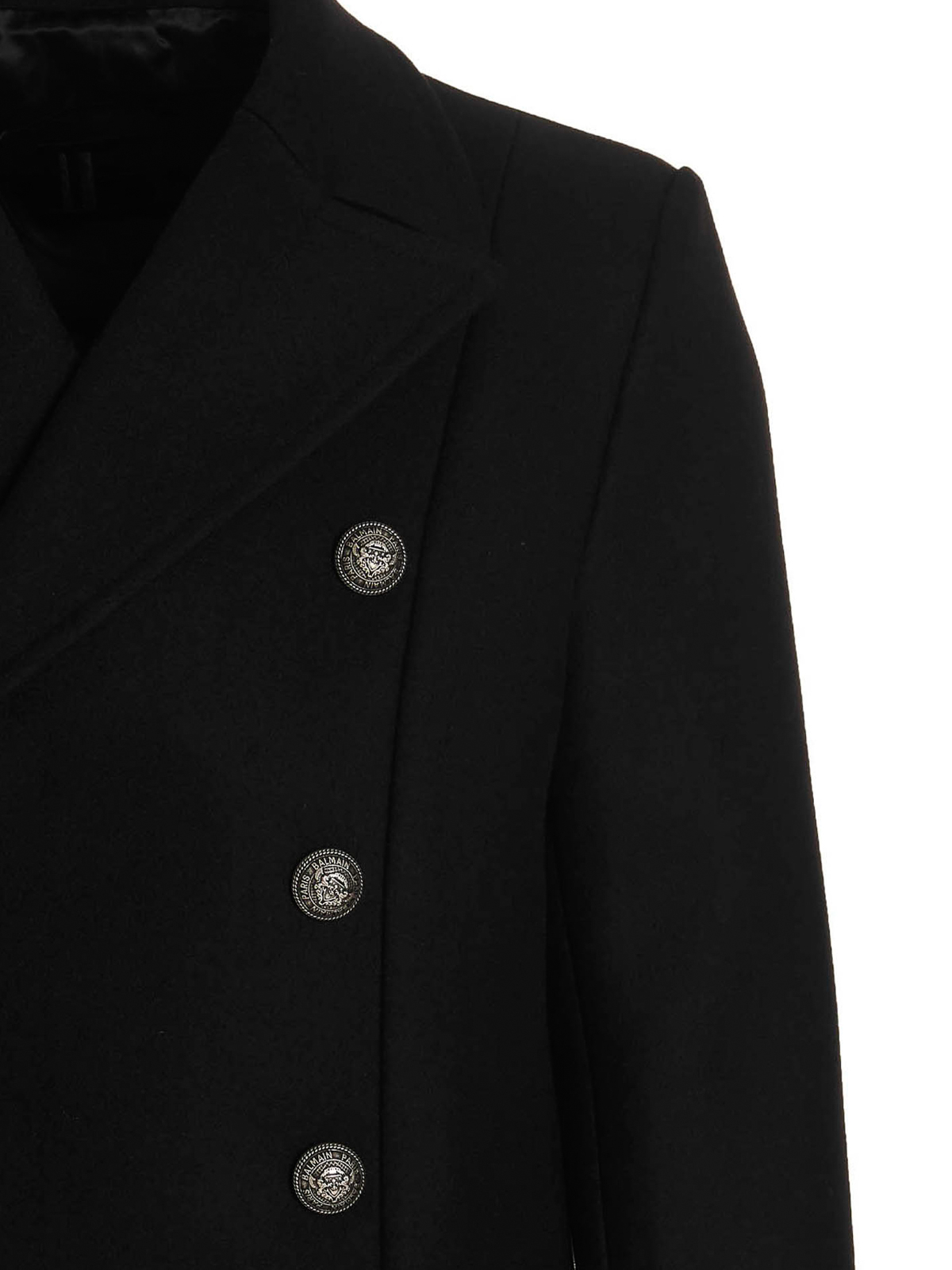 manteau court noir