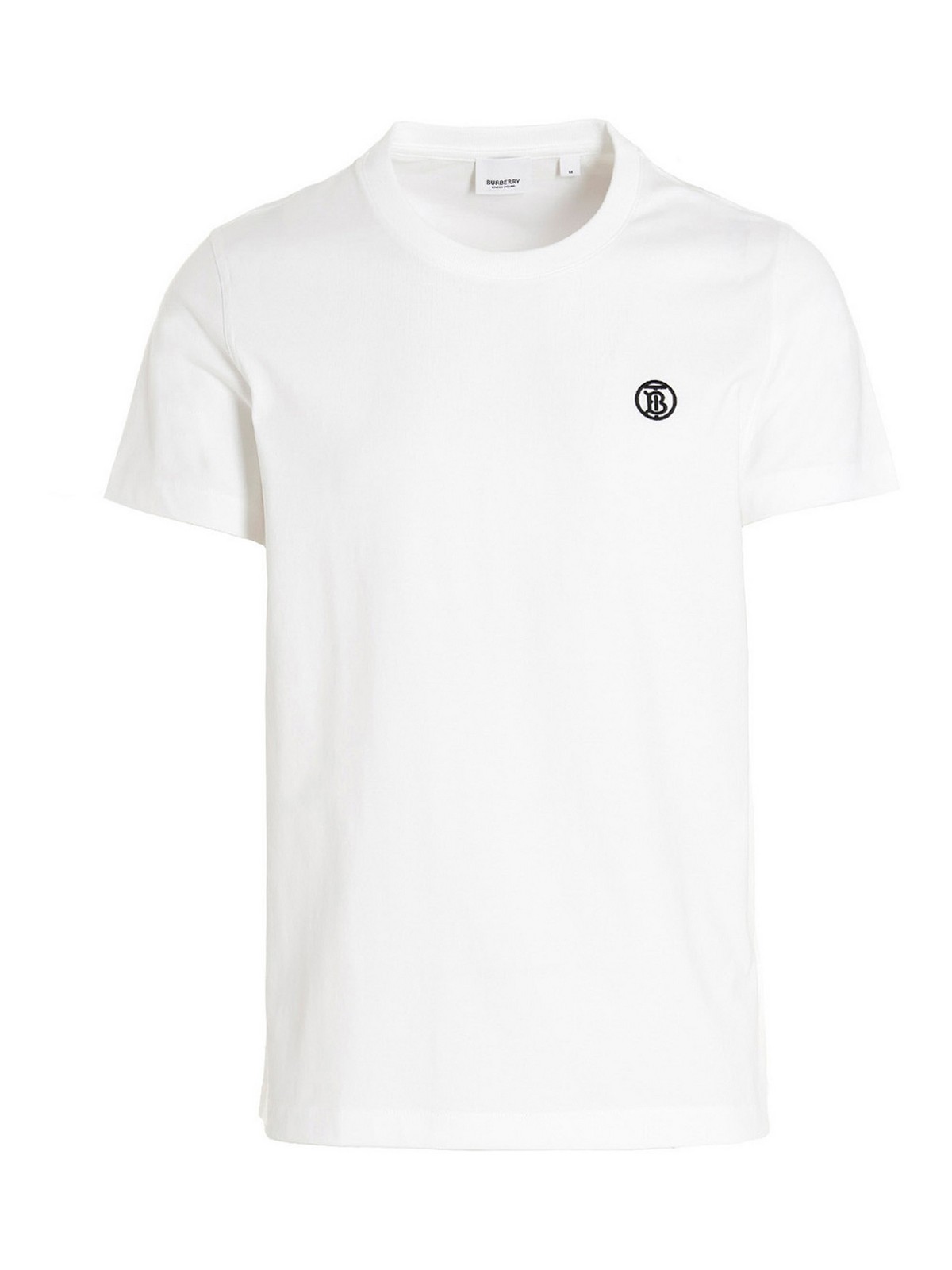 Shop Burberry Parker T-shirt In Blanco