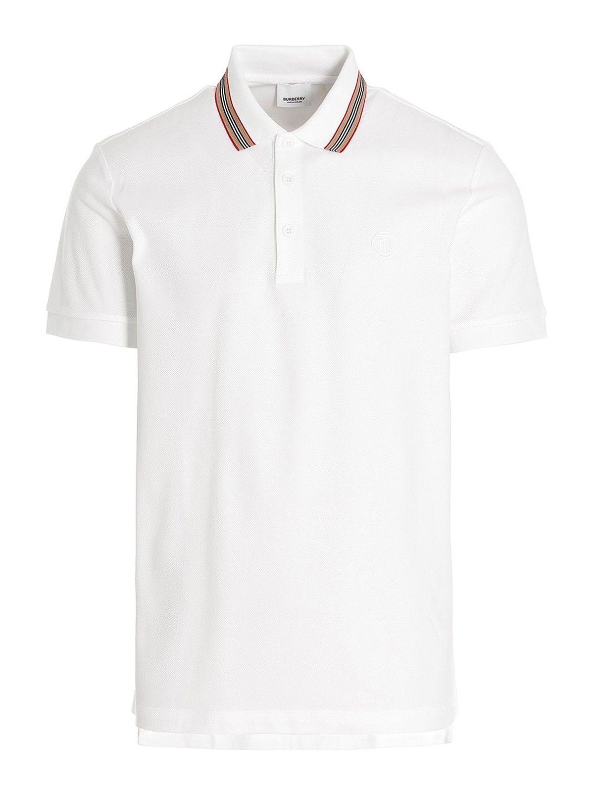 Burberry Pierson polo shirt - White - Men|8056225 | thebs.com