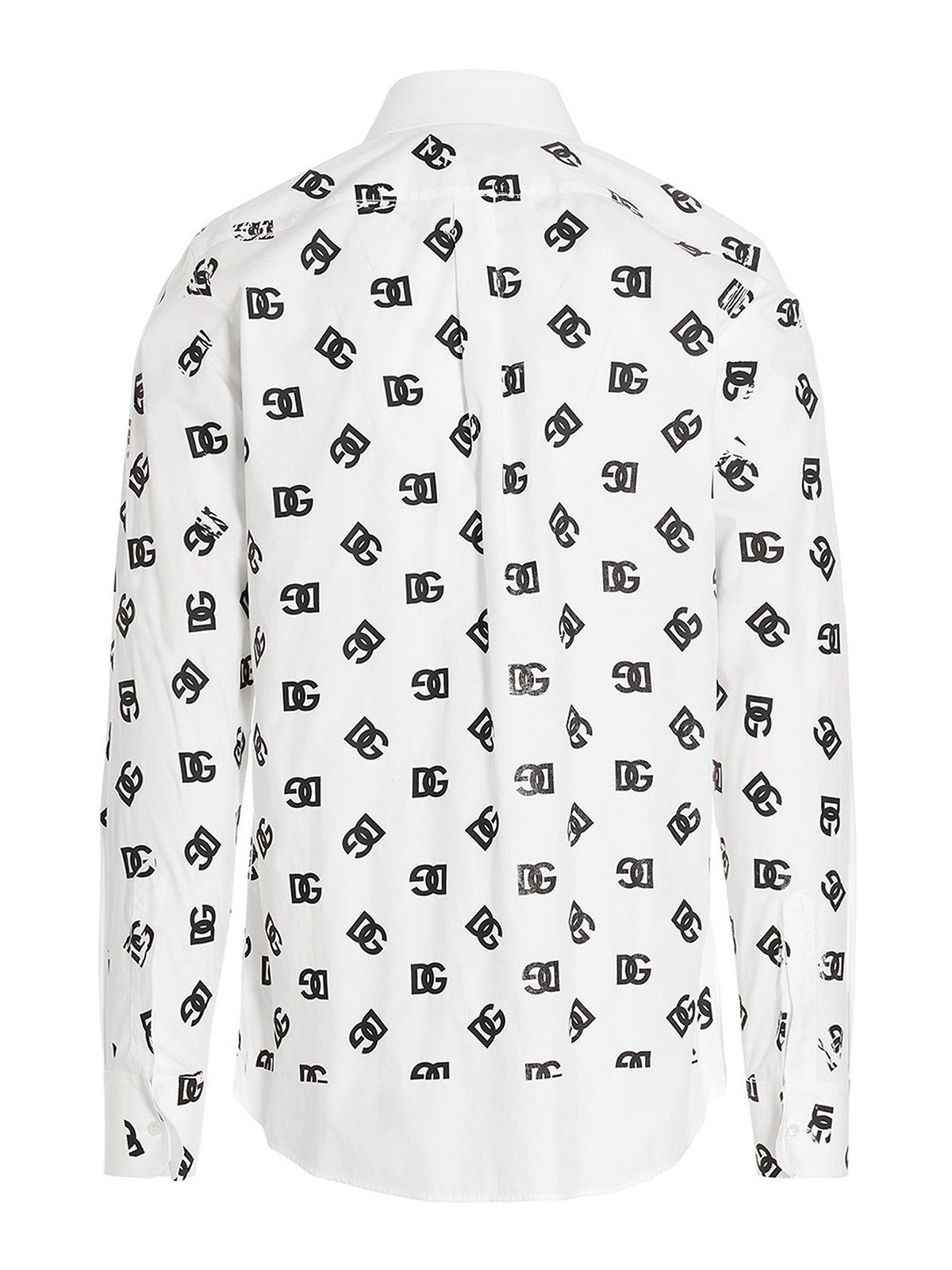 Chemise Habillée Homme Dolce&Gabbana Grise En Coton - Manches Longues, Taille Regular