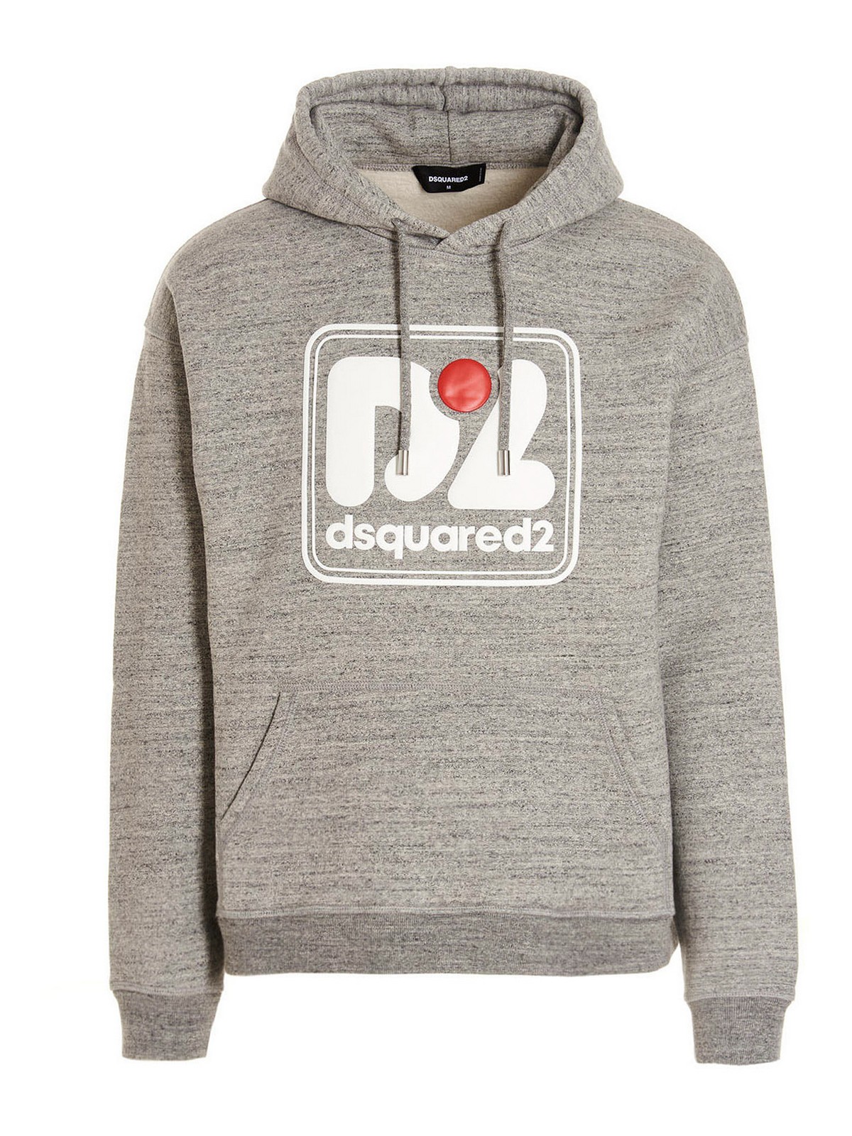 Dsquared2 Logo Hoodie In Gris