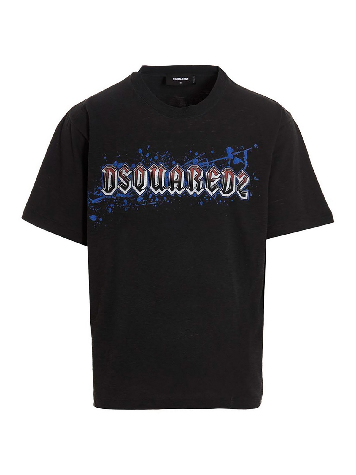 Dsquared2 Iron T-shirt In Black