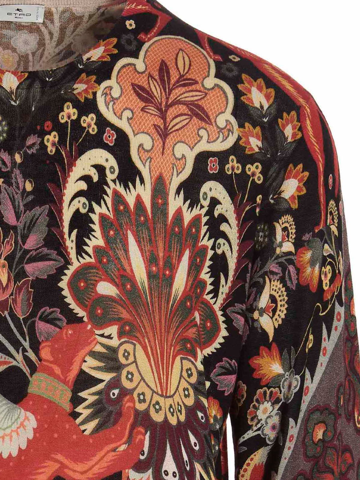 Etro Paisley sweater - Multicolour - Men | 1M06499531