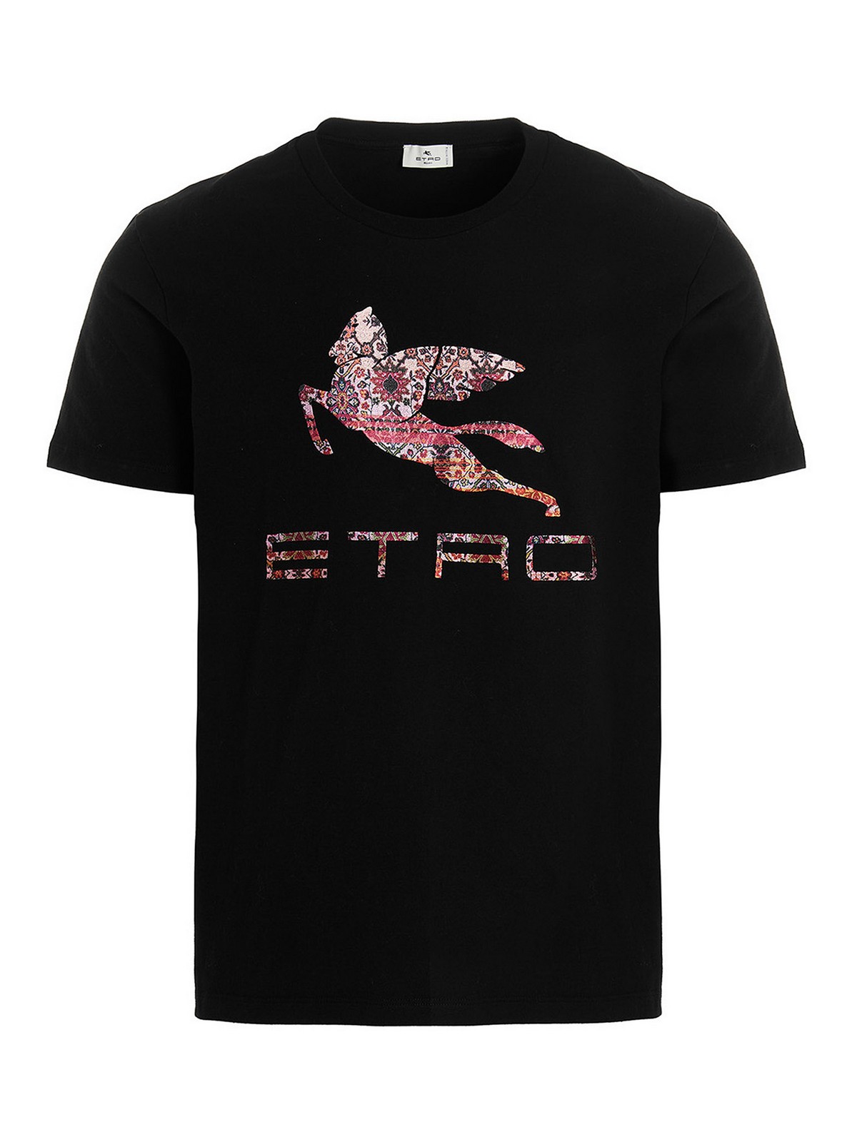 Etro Logo t-shirt - Black - Men|1Y02098721