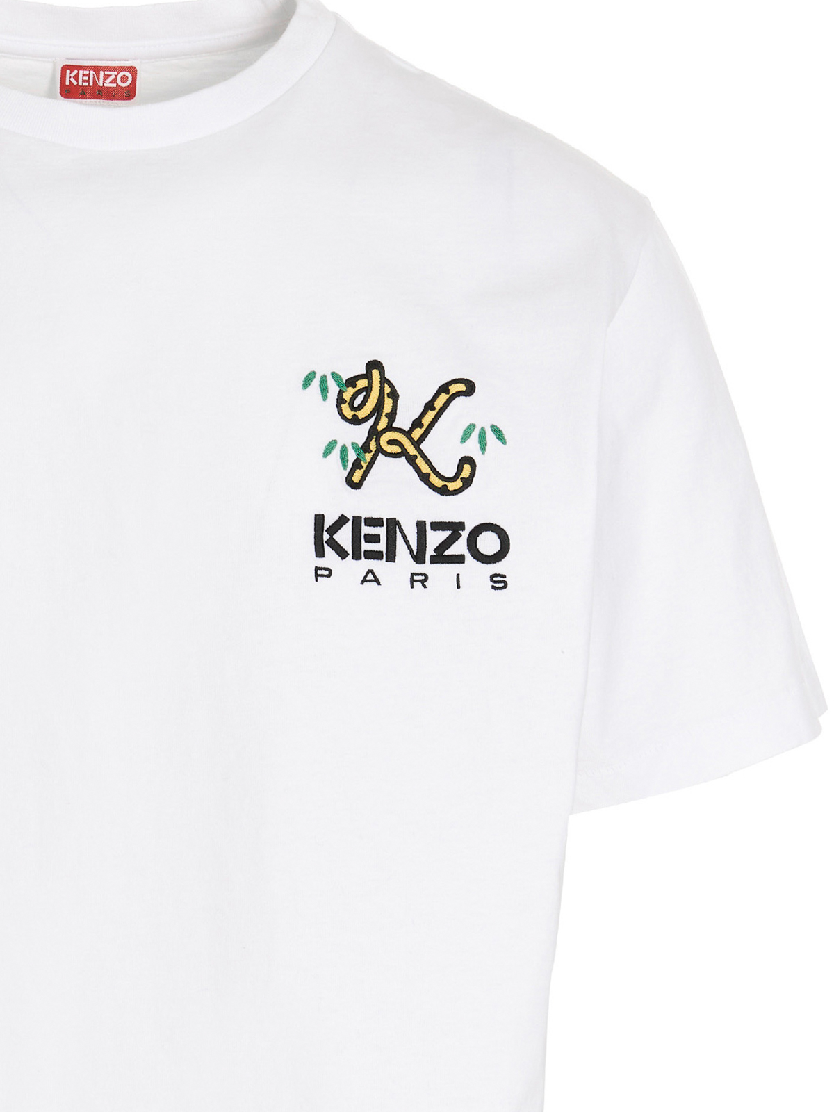Kenzo Tシャツ - K-Tiger - ホワイト|FC65TS4154SY01 | THEBS