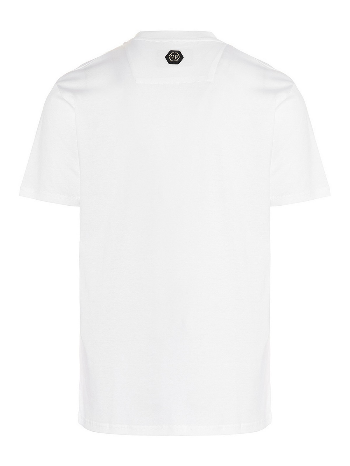 Philipp Plein Logo t-shirt - White - Men | MTK5677PJY002N0107