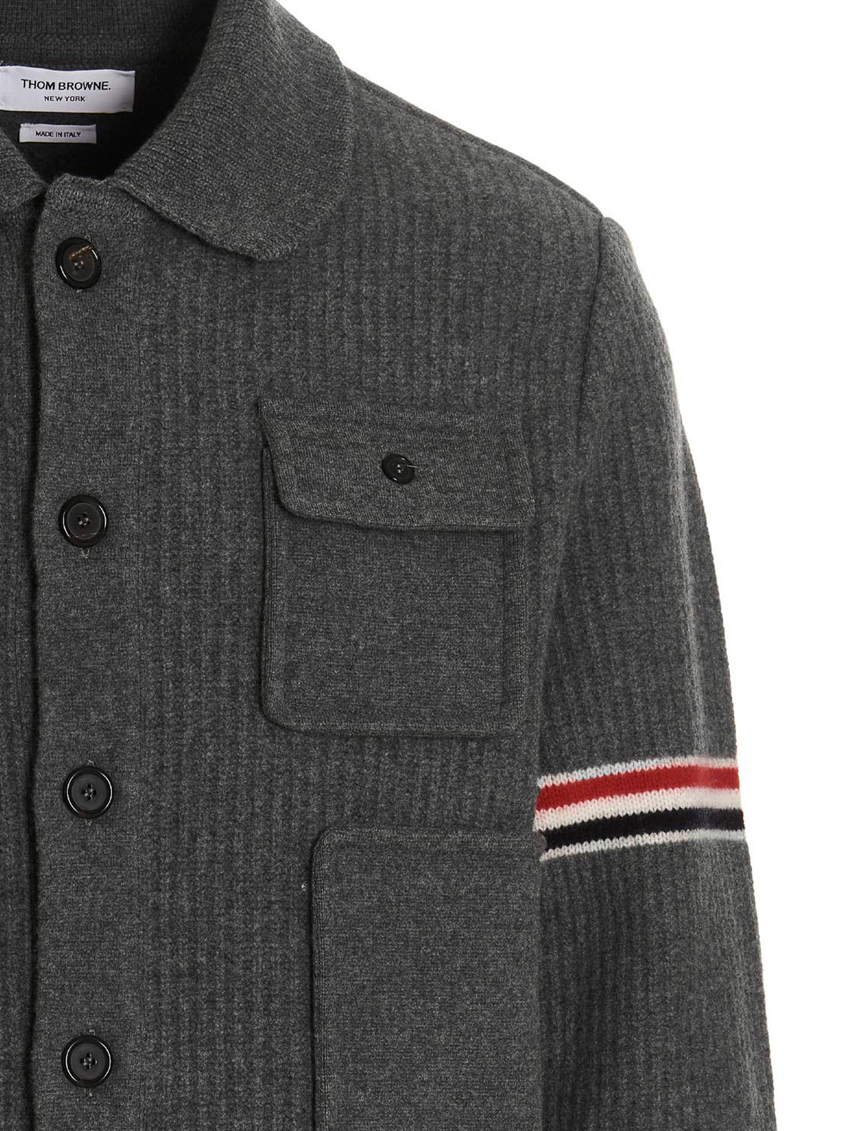 Giacche casual Thom Browne - Giacca in lana - MKJ084AY1019035 | thebs.com