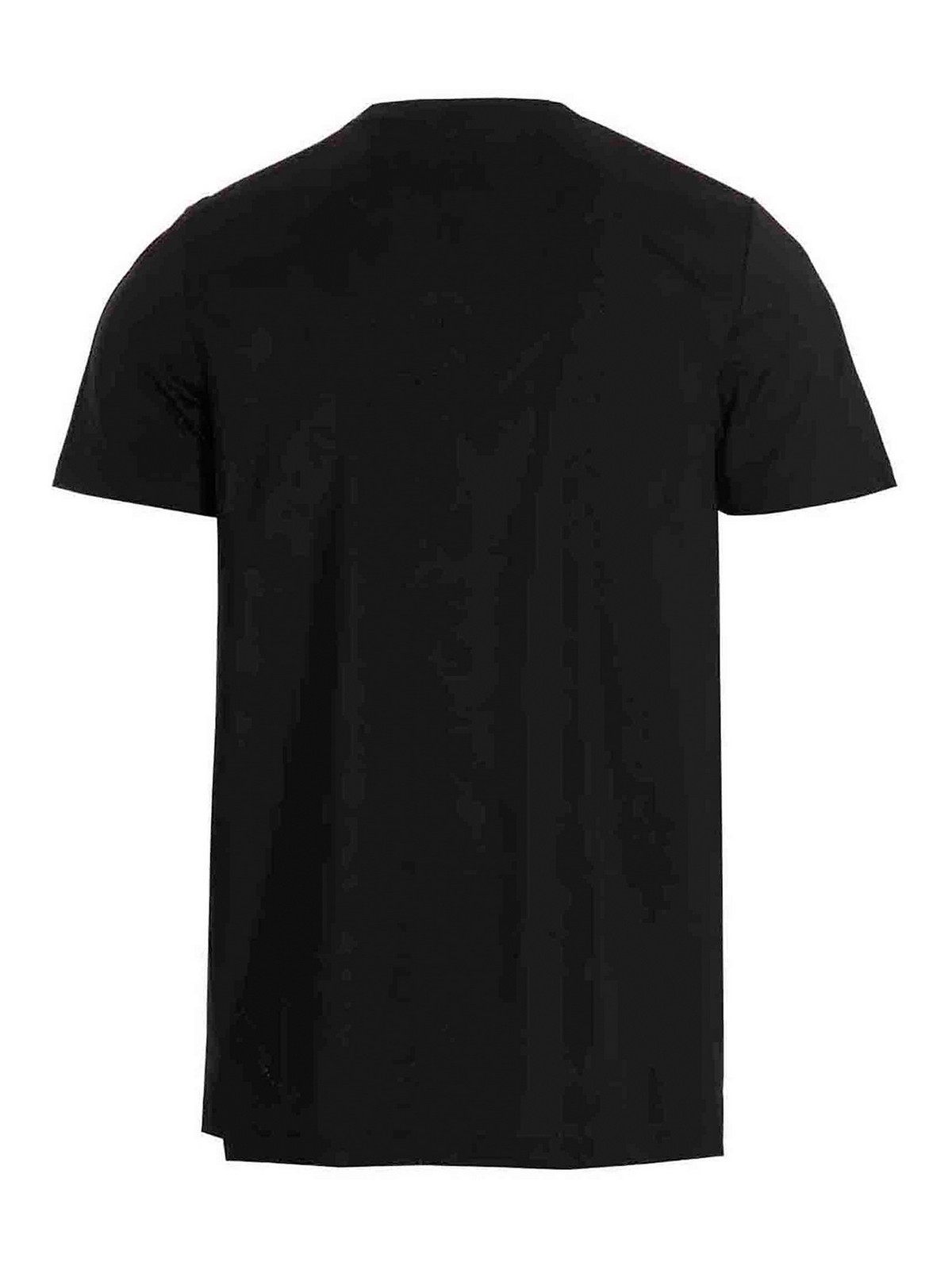 Tシャツ・カットソー Versace 1003711 1A02322 GRECA SPORTS T-shirt T-shirt con logo Medusa Nero | VERSACE IT