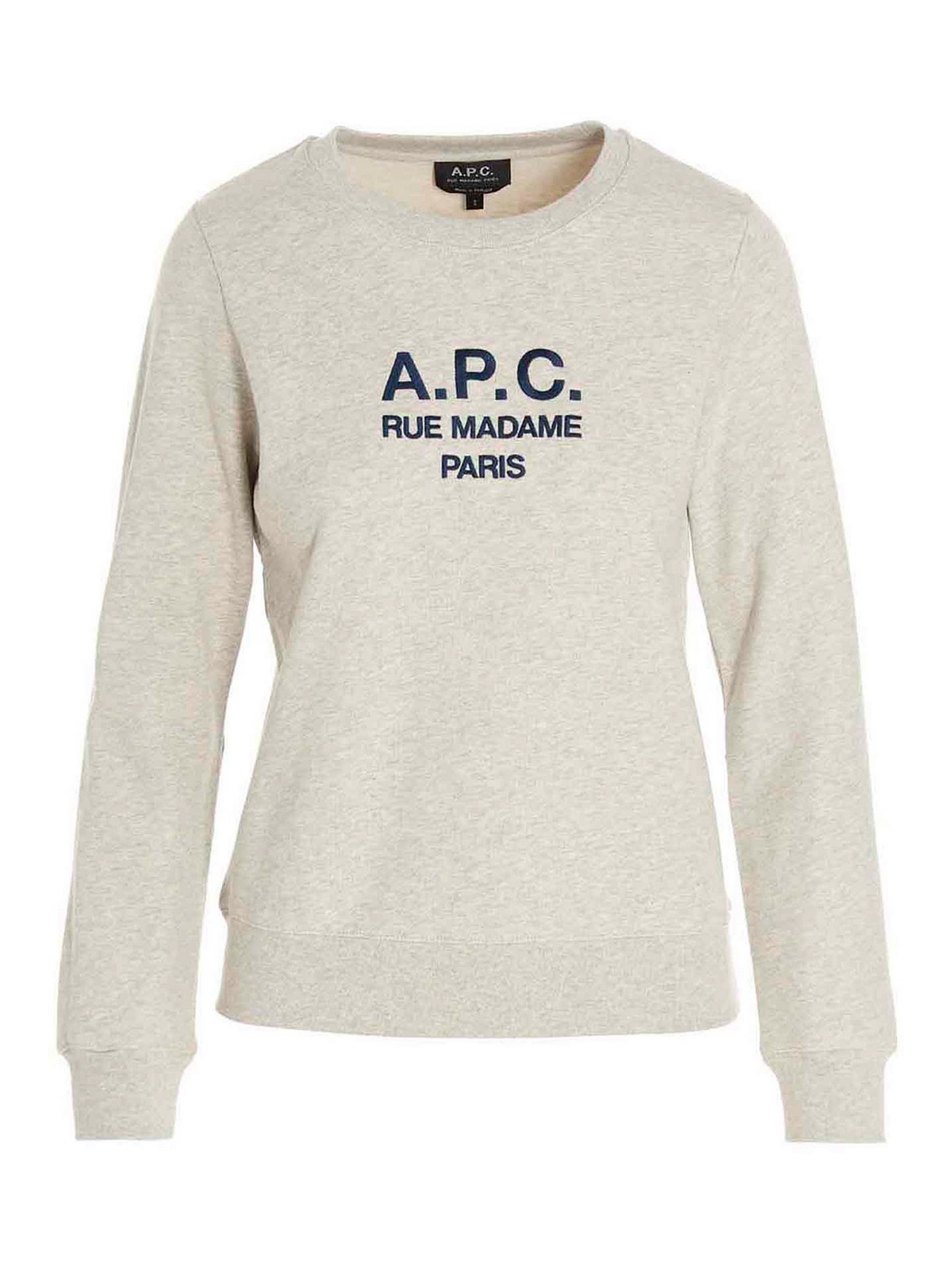 Shop Apc Tina Sweatshirt In Grey
