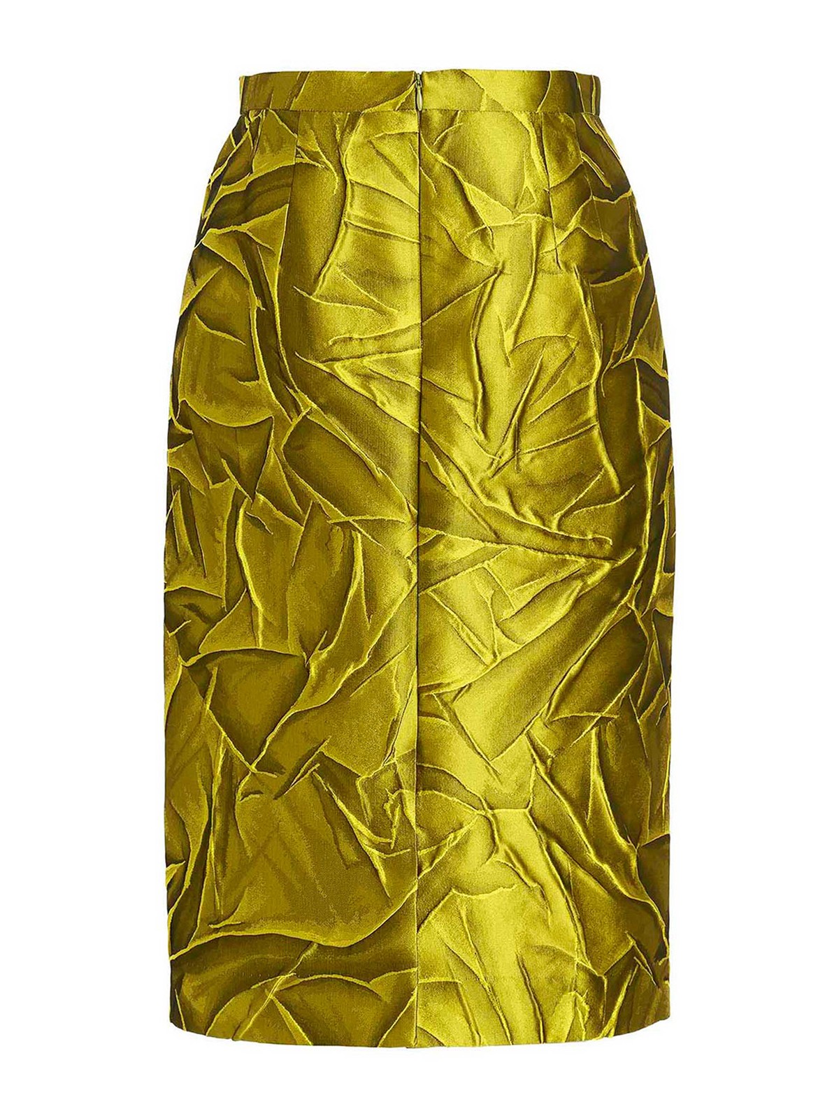 Dries Van Noten 膝丈/ミディスカート - イエロー | 2220108295156202 